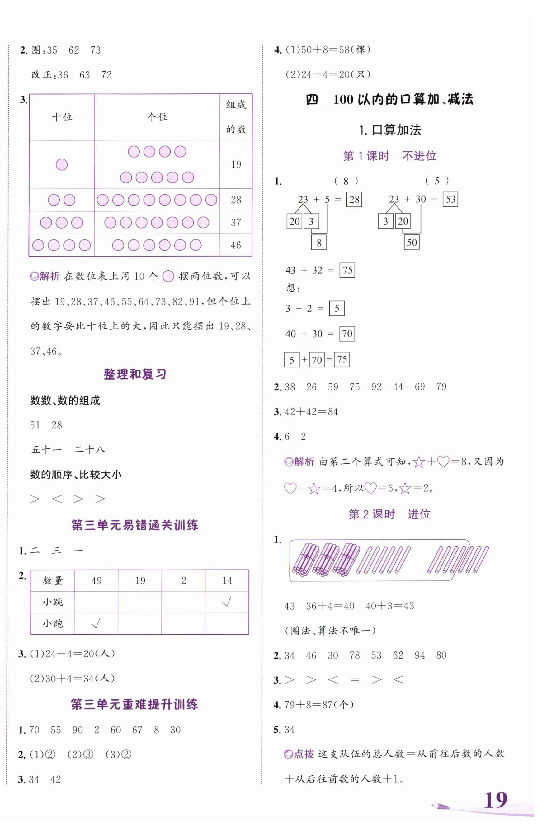2025年奔跑吧少年一年級數學下冊人教版 第6頁