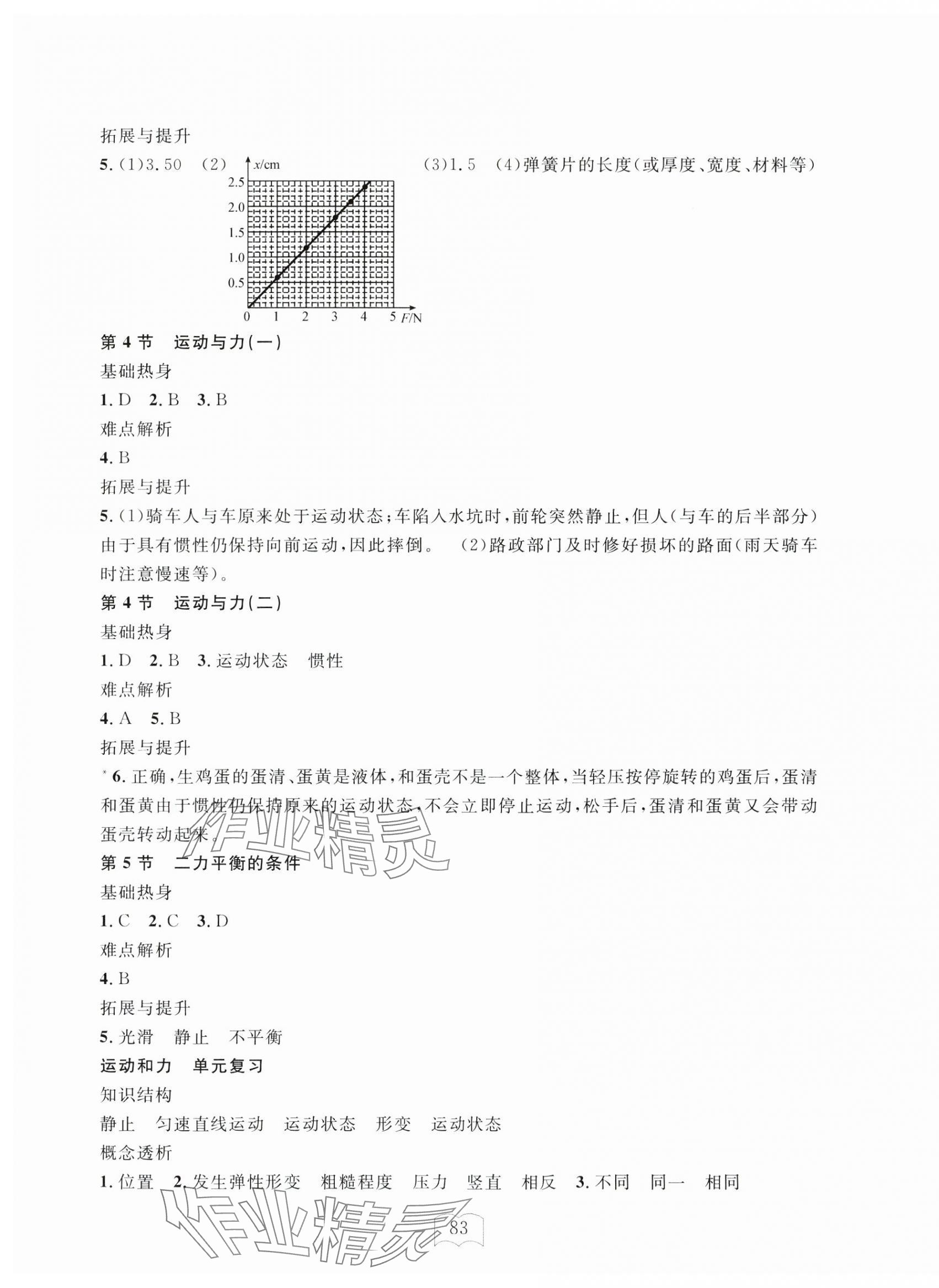 2024年全程助学与学习评估八年级科学上册浙教版 第3页