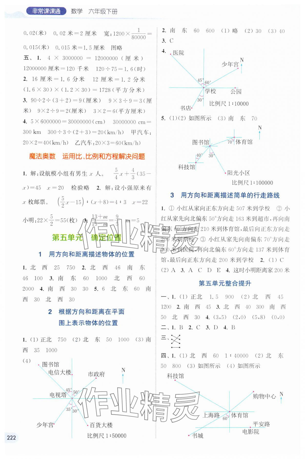 2025年通城學(xué)典非常課課通六年級數(shù)學(xué)下冊蘇教版 第4頁