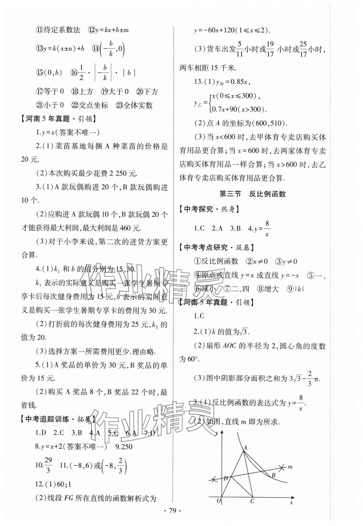 2024年初中學(xué)業(yè)水平考試復(fù)習(xí)指導(dǎo)數(shù)學(xué)河南專(zhuān)版 第5頁(yè)