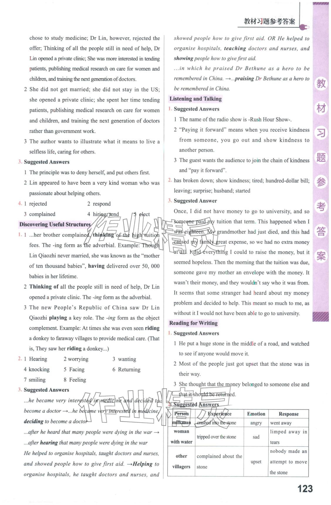 2026年教材解讀與拓展高中英語必修第三冊人教版&nbsp;第5頁