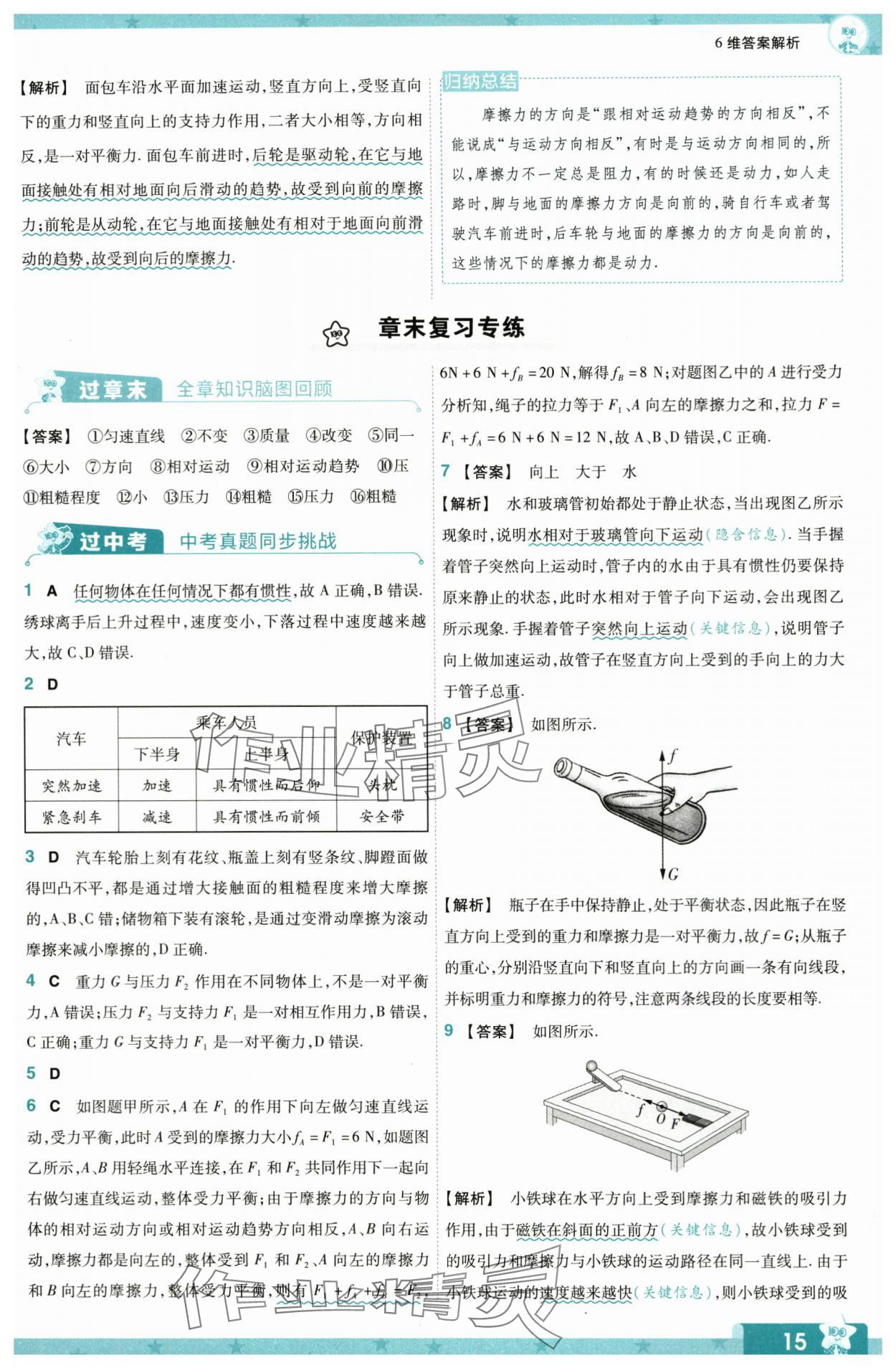 2024年一遍过八年级物理下册人教版 第15页