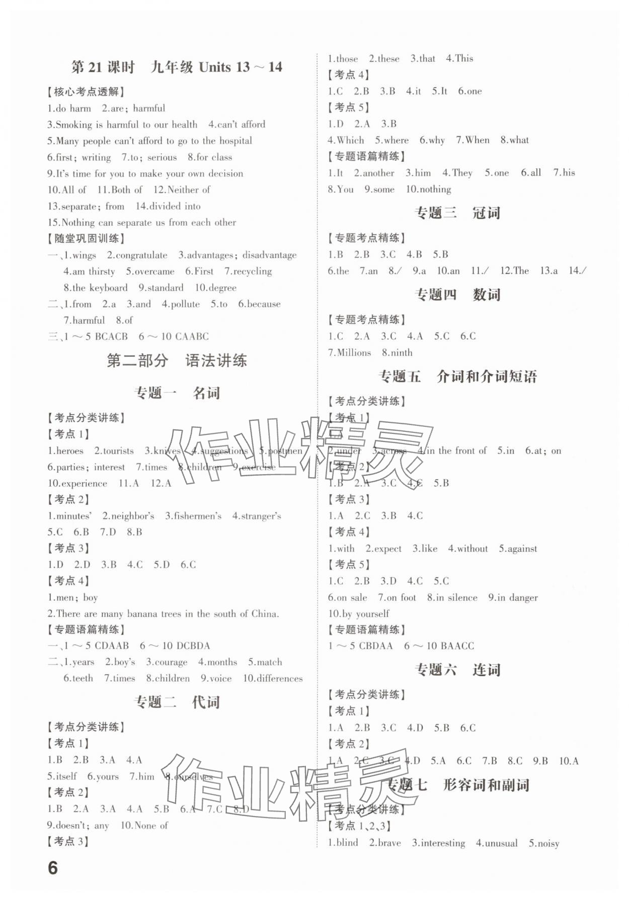 2025年智乐星中考命题研究英语中考重庆专版 第5页