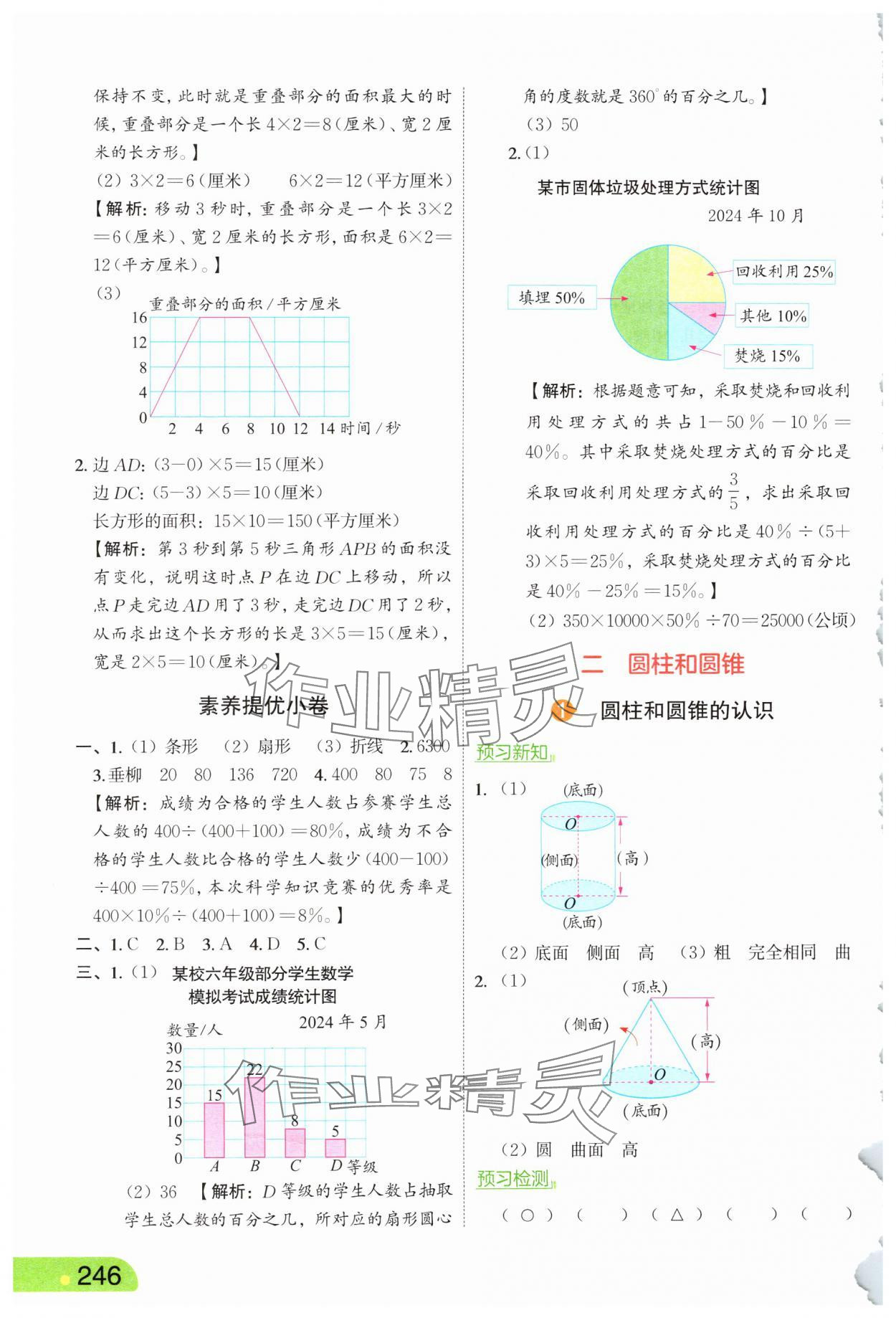2025年亮點給力課堂筆記六年級數學下冊蘇教版 第2頁