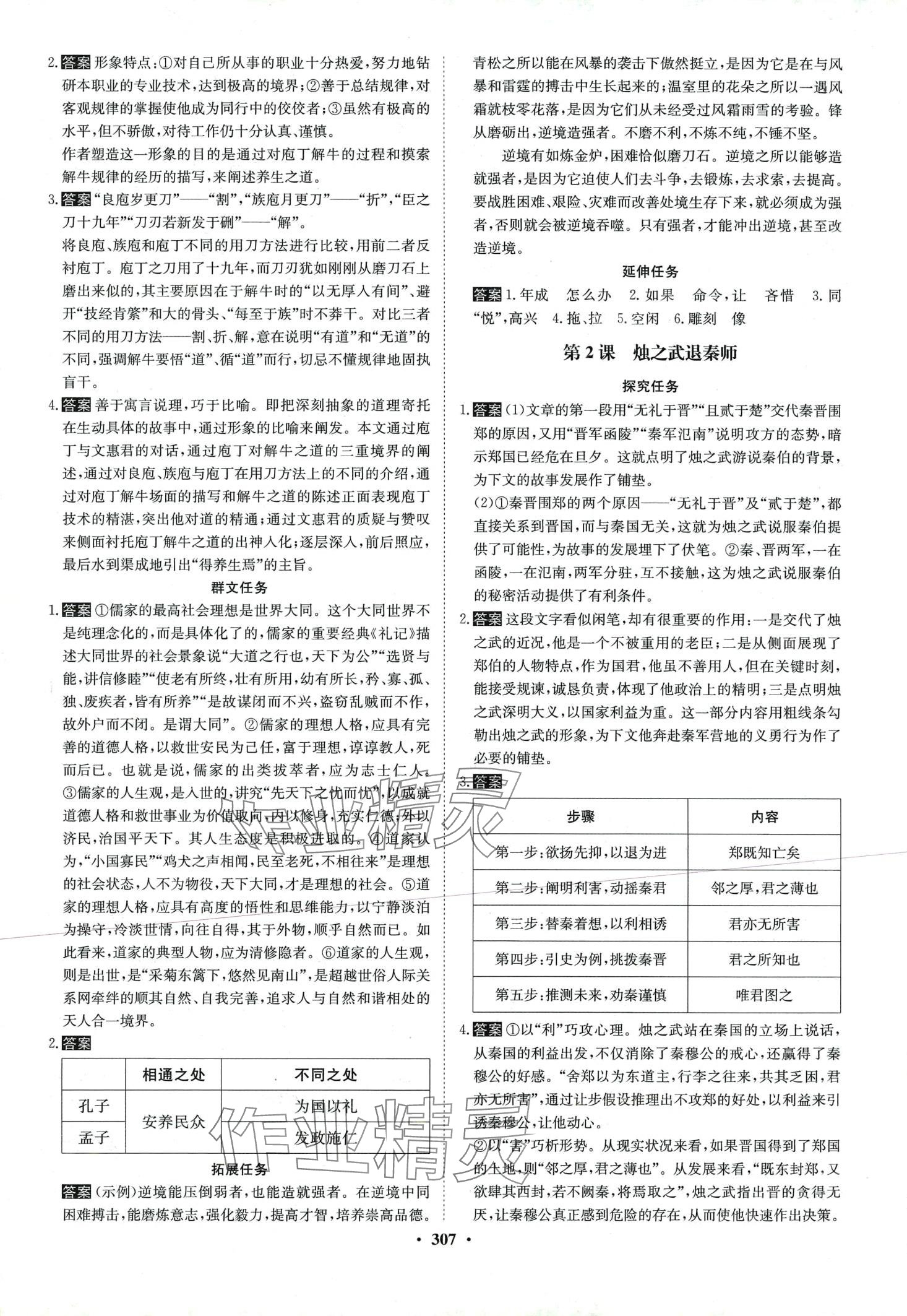 2024年?duì)钤獦騼?yōu)質(zhì)課堂高中語文必修下冊人教版 第2頁