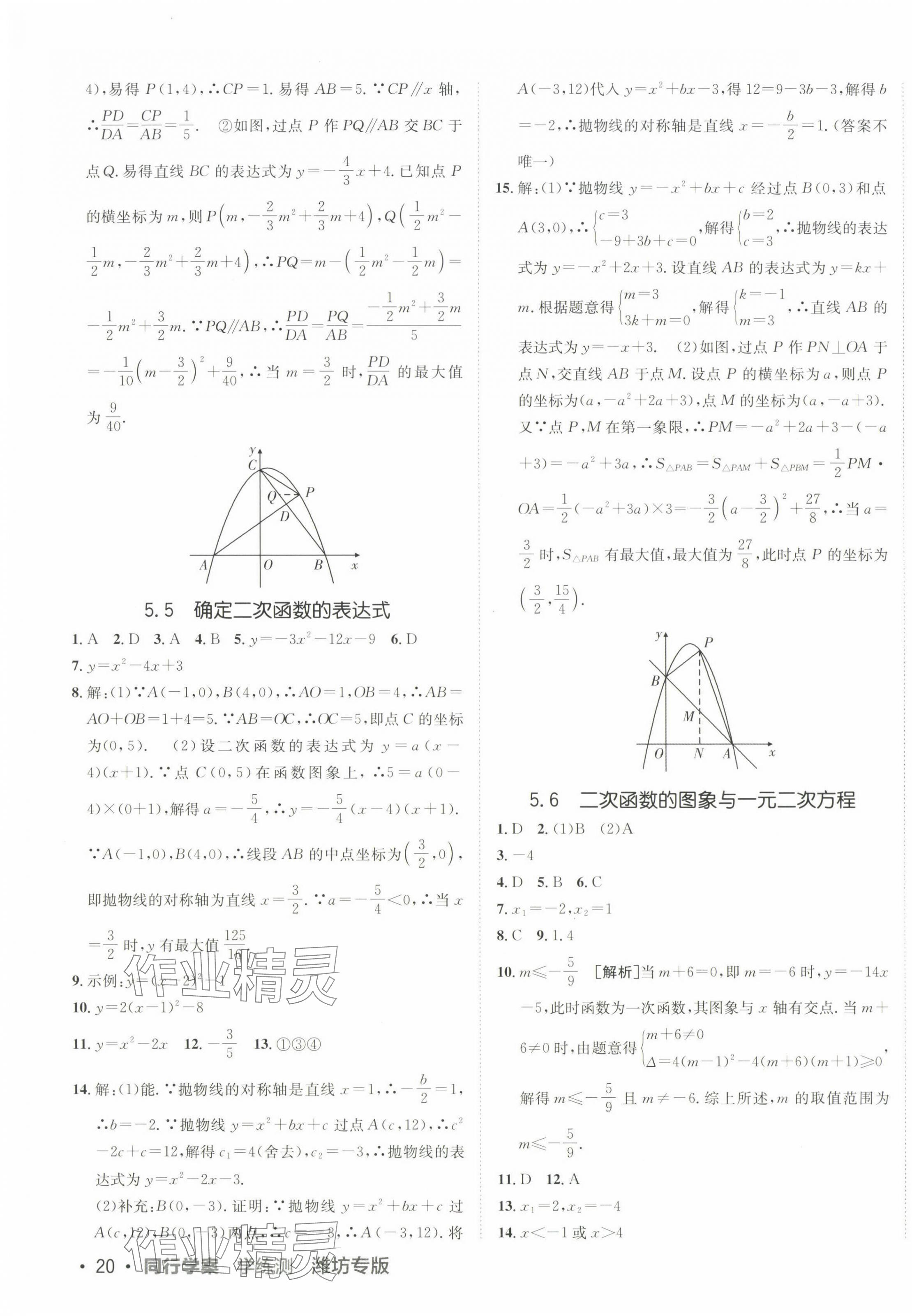 2025年同行学案学练测九年级数学下册青岛版 第7页