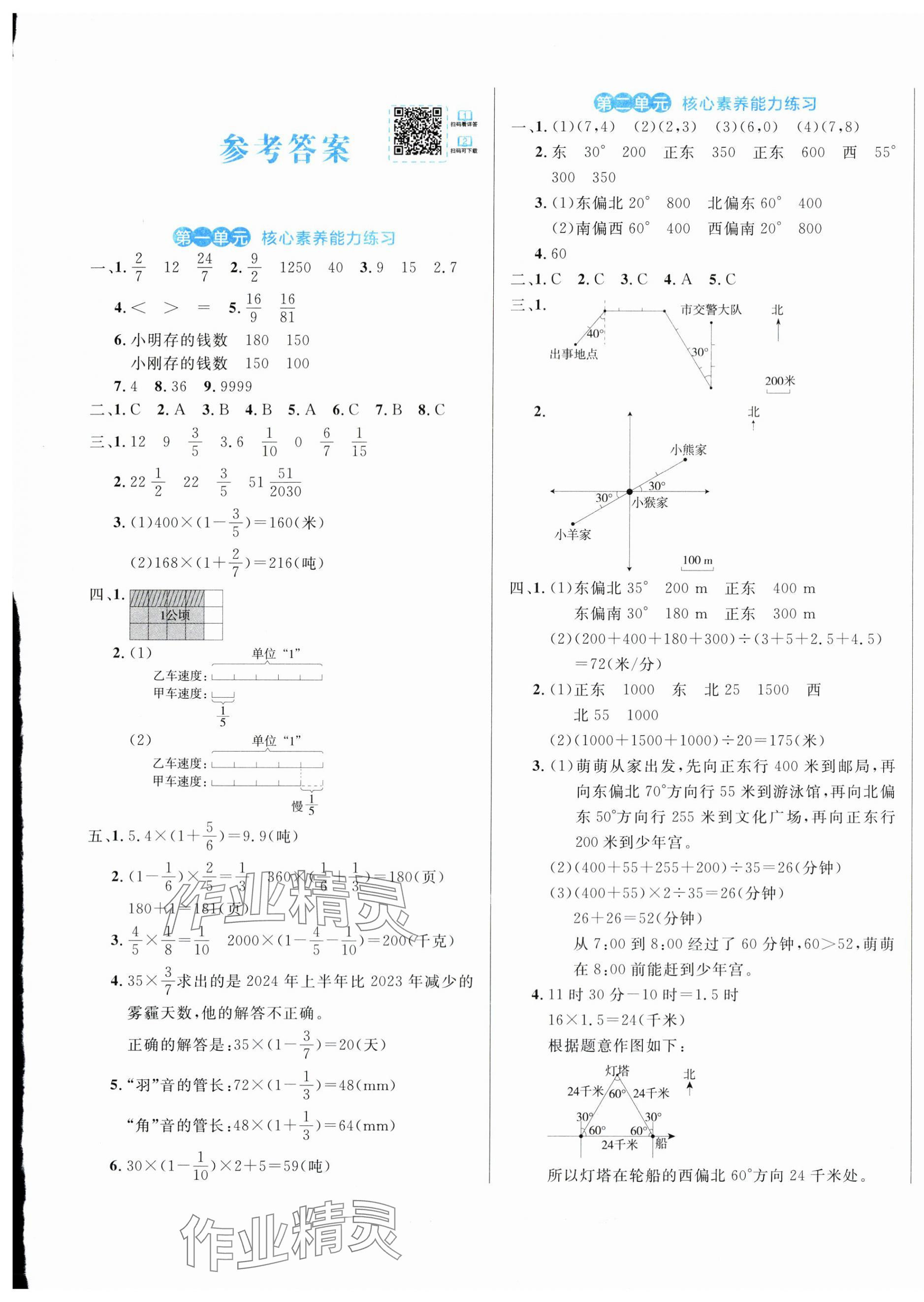 2025年黃岡名卷六年級(jí)數(shù)學(xué)上冊(cè)人教版 第1頁(yè)