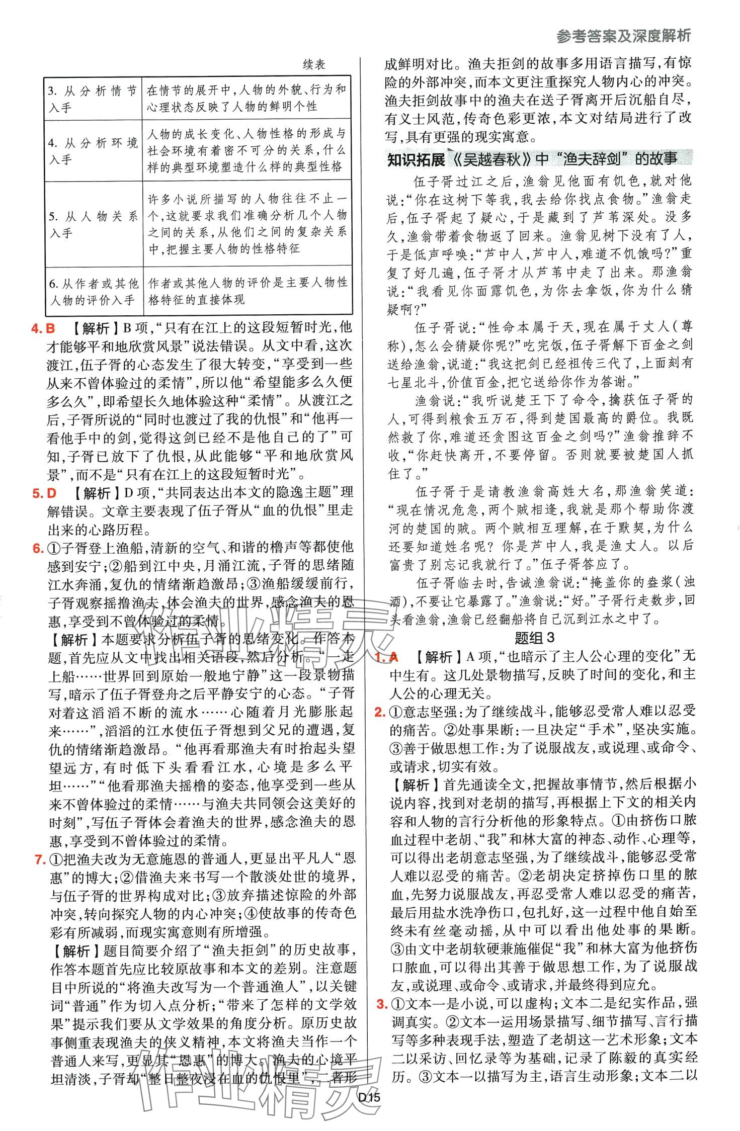 2024年高考快遞高考真題分類集訓(xùn)高中語文通用版 第17頁