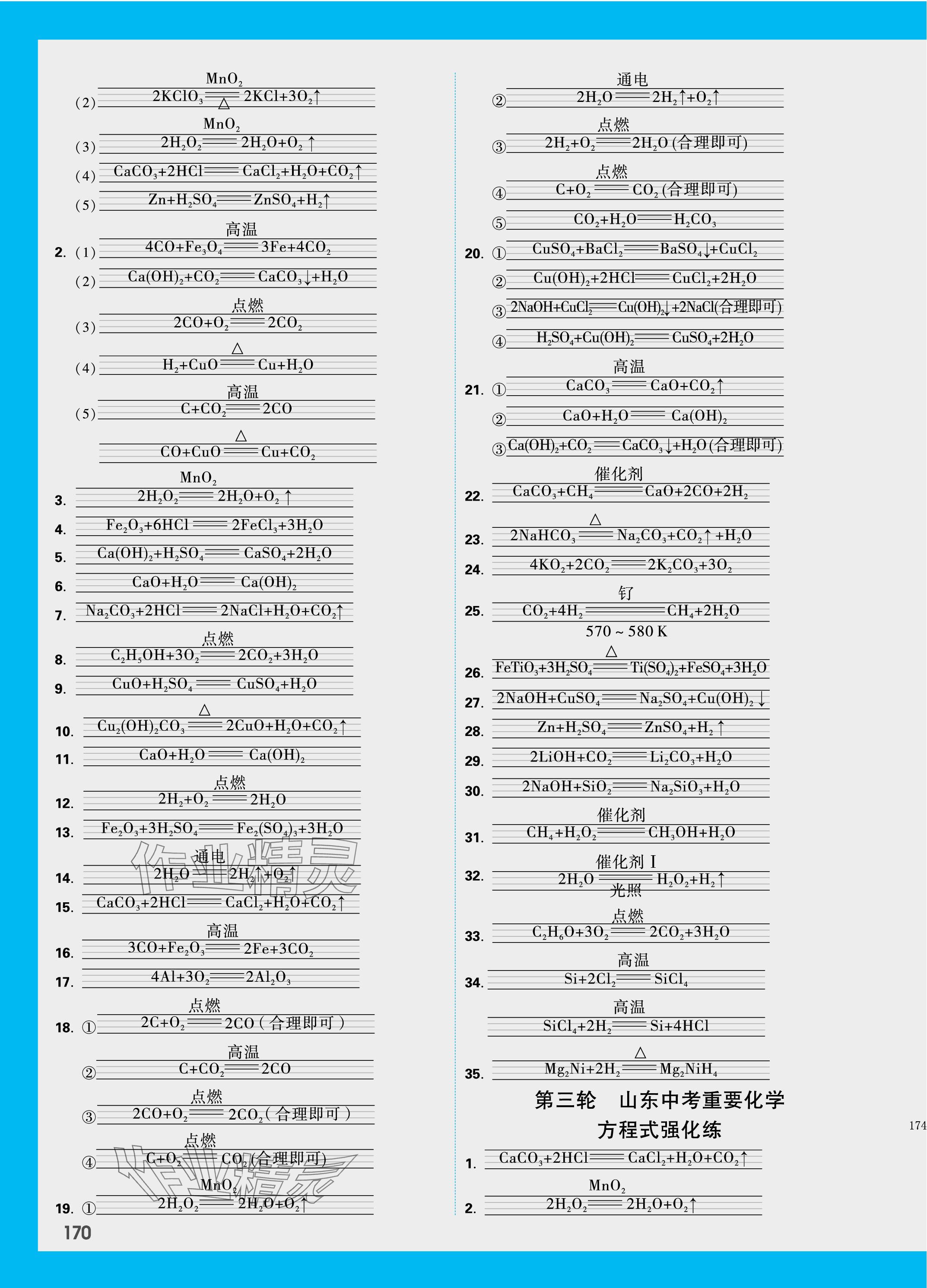 2024年萬唯中考試題研究化學山東專版 第2頁