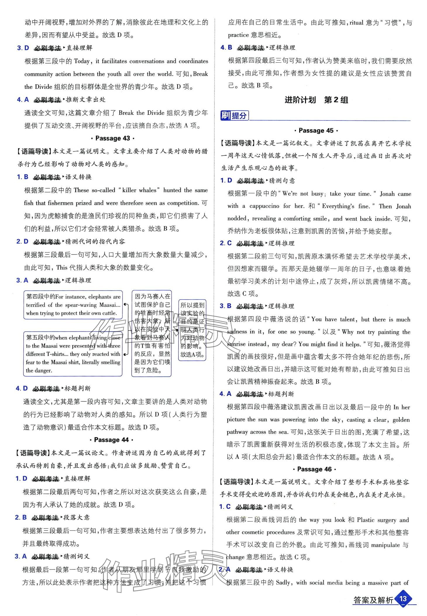 2024年高考必刷題高中英語 第15頁