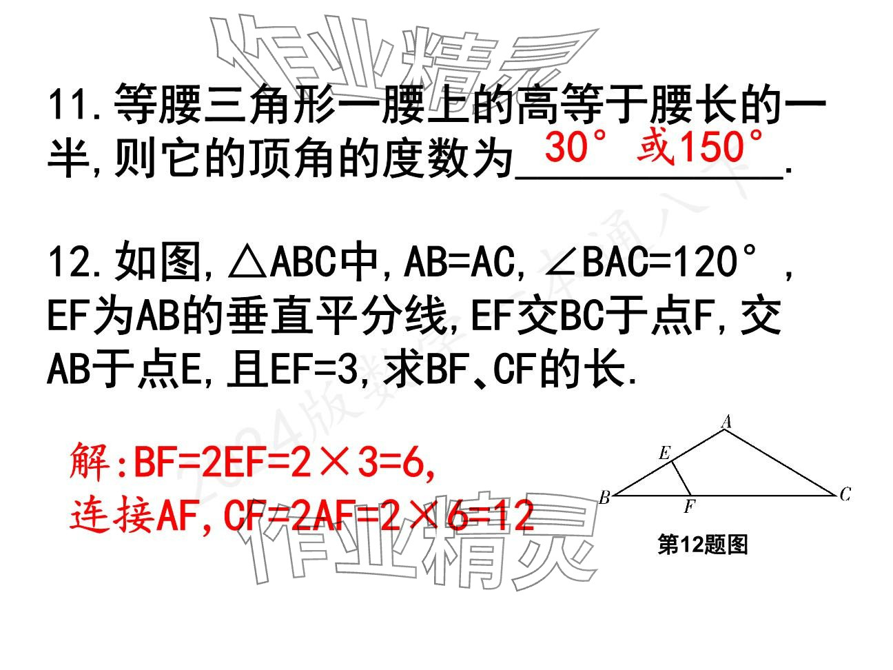 2025年一本通武漢出版社八年級(jí)數(shù)學(xué)下冊(cè)北師大版精簡(jiǎn)版 參考答案第35頁(yè)
