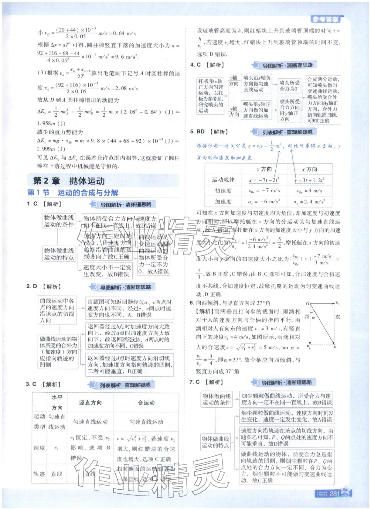 2025年教材幫高中物理必修第二冊(cè)魯科版&nbsp;參考答案第7頁