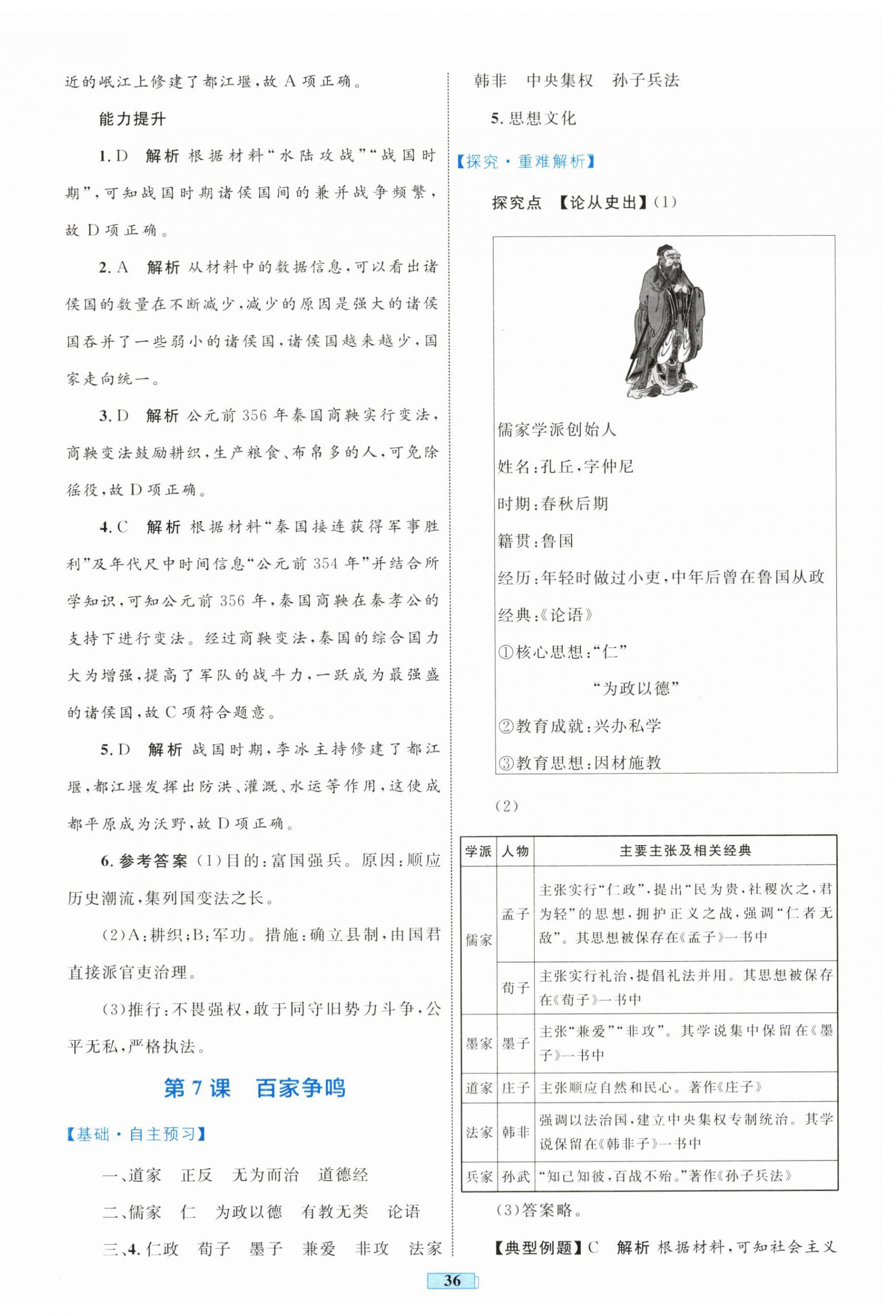 2025年同步學(xué)習(xí)目標(biāo)與檢測(cè)七年級(jí)歷史上冊(cè)人教版 第8頁