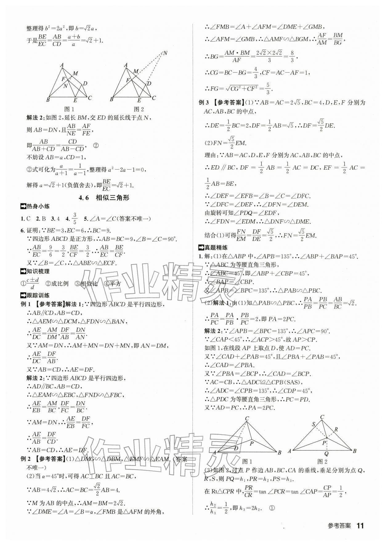 2026年初中毕业班系统总复习数学中考&nbsp;第11页