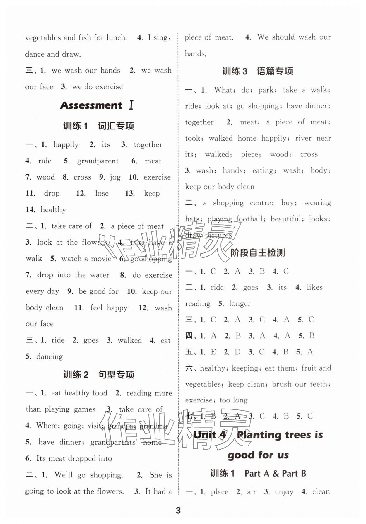 2025年通城學(xué)典默寫能手六年級英語下冊湘少版 第3頁