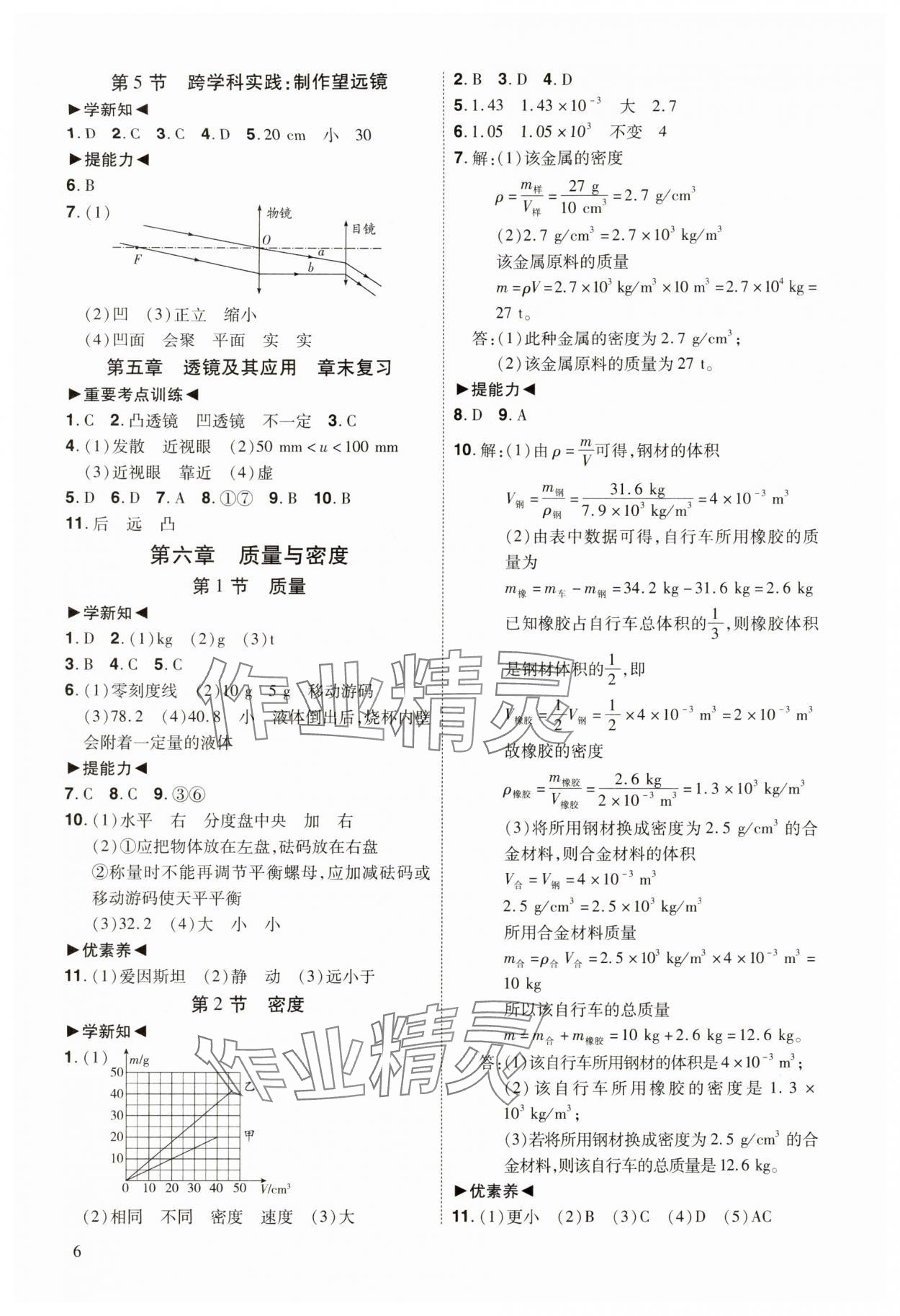 2025年同步沖刺八年級物理上冊人教版&nbsp;第6頁