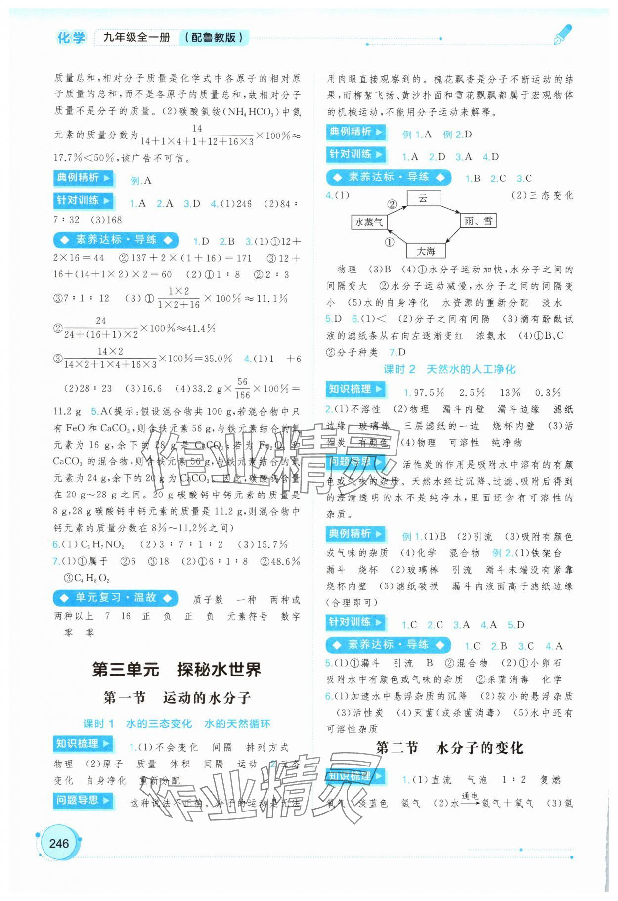 2025年新课程学习与测评同步学习九年级化学全一册鲁教版 第4页
