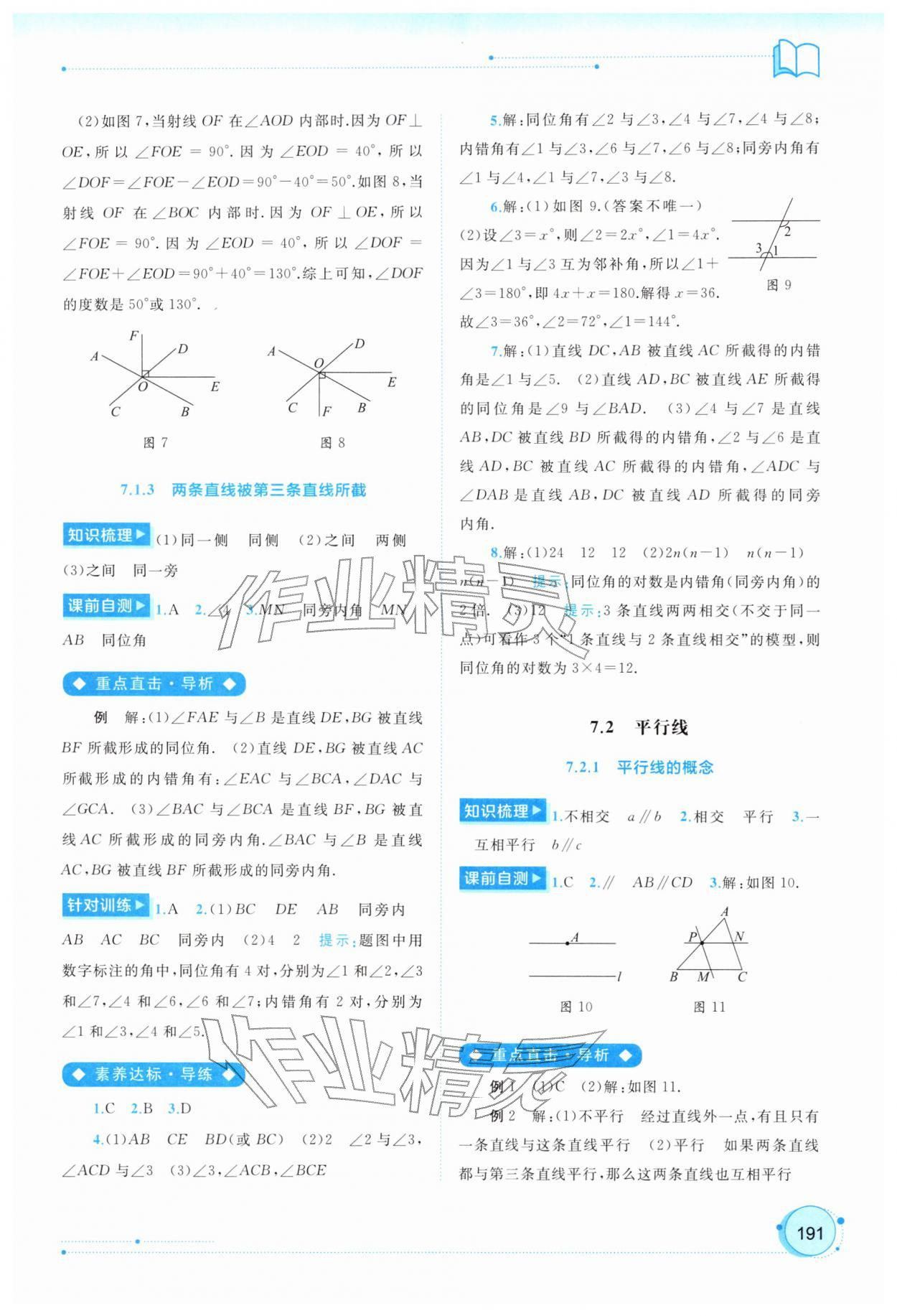 2026年新课程学习与测评同步学习七年级数学下册人教版&nbsp;第3页