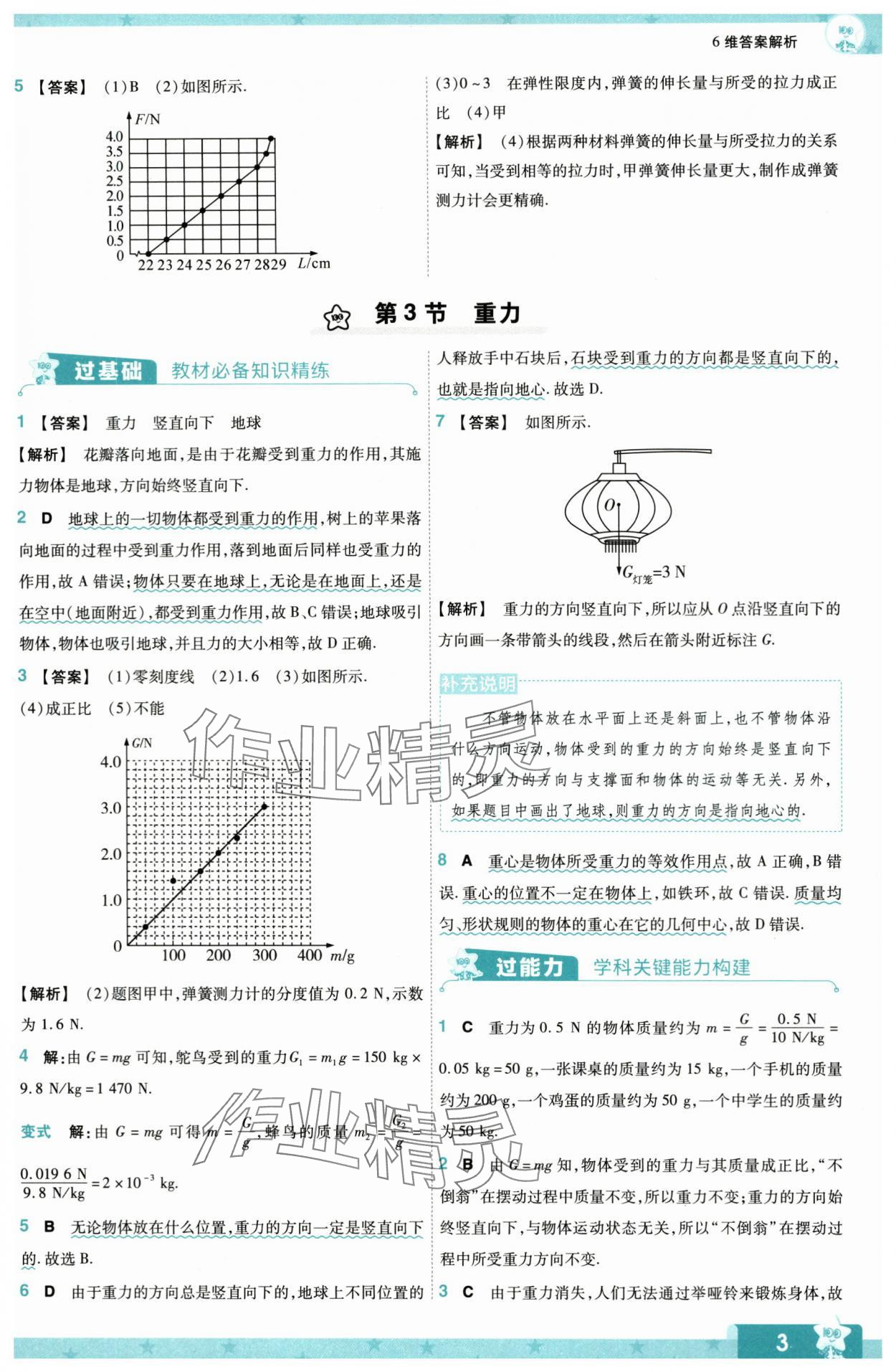 2024年一遍过八年级物理下册人教版 第3页