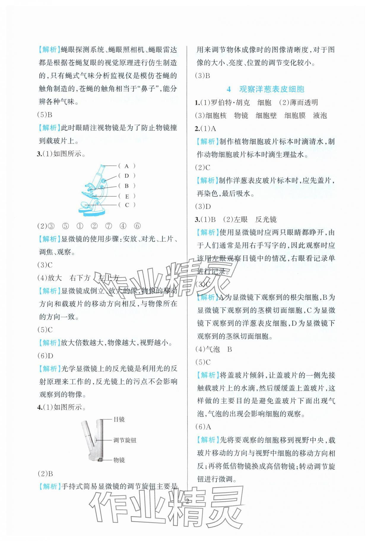2025年全优方案夯实与提高六年级科学上册教科版 第2页