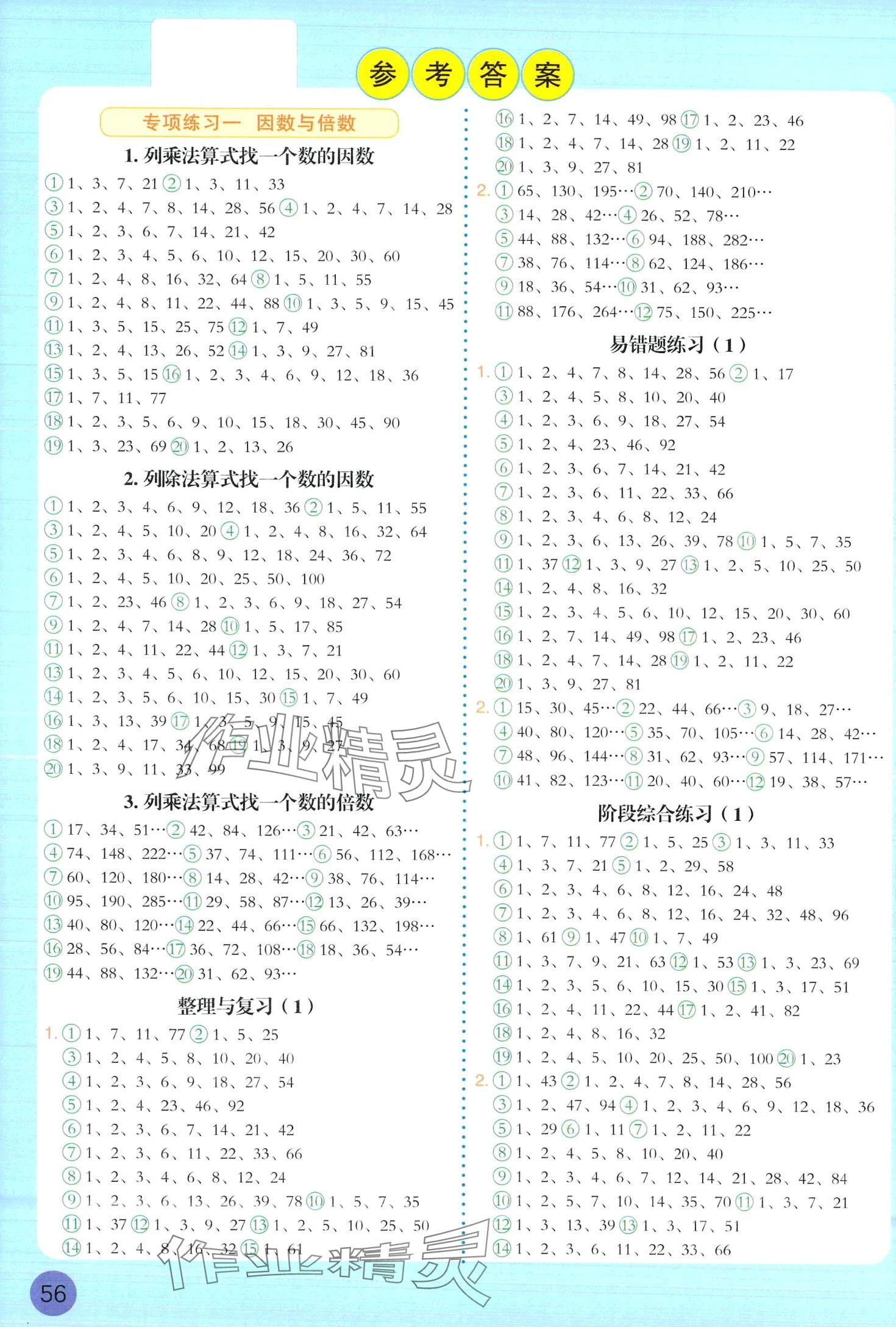 2024年竖式+脱式计算五年级数学下册 第1页