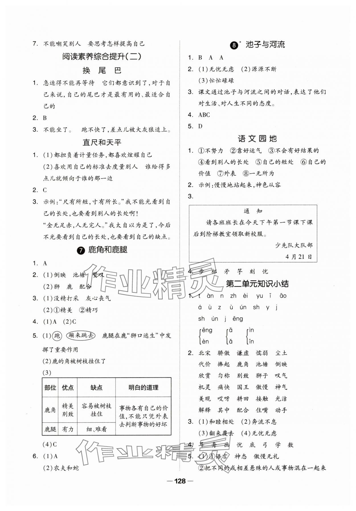 2025年新思維伴你學(xué)三年級(jí)語(yǔ)文下冊(cè)人教版 第4頁(yè)