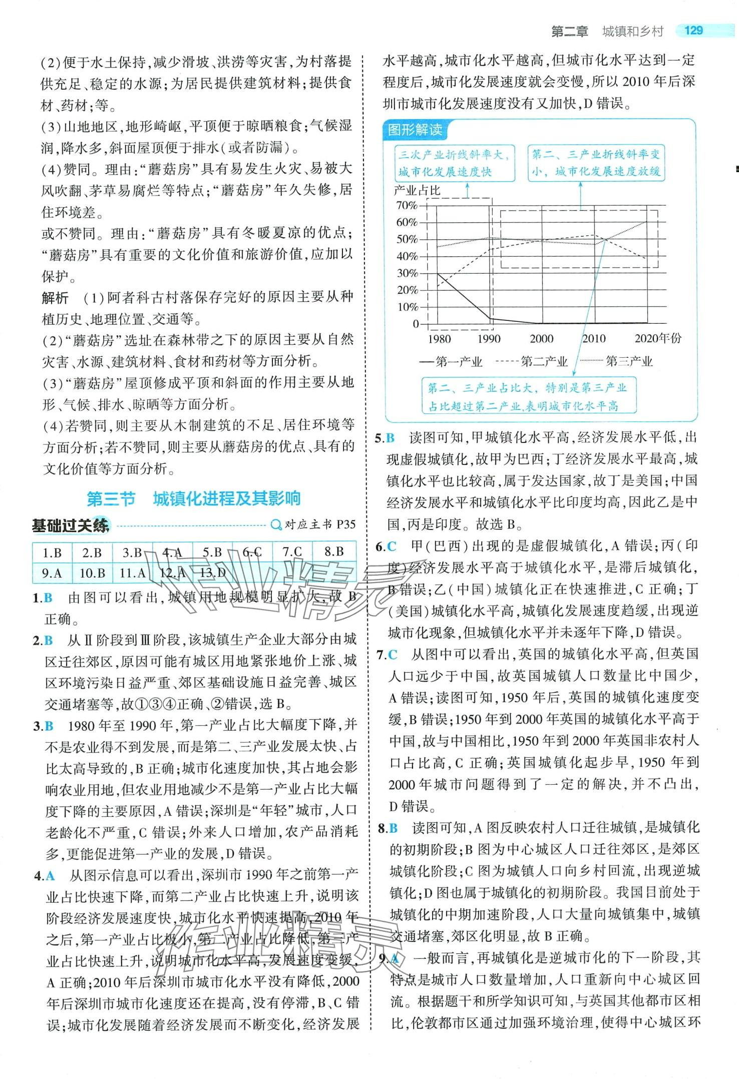 2024年5年高考3年模擬高中地理必修第二冊(cè)湘教版 第19頁(yè)