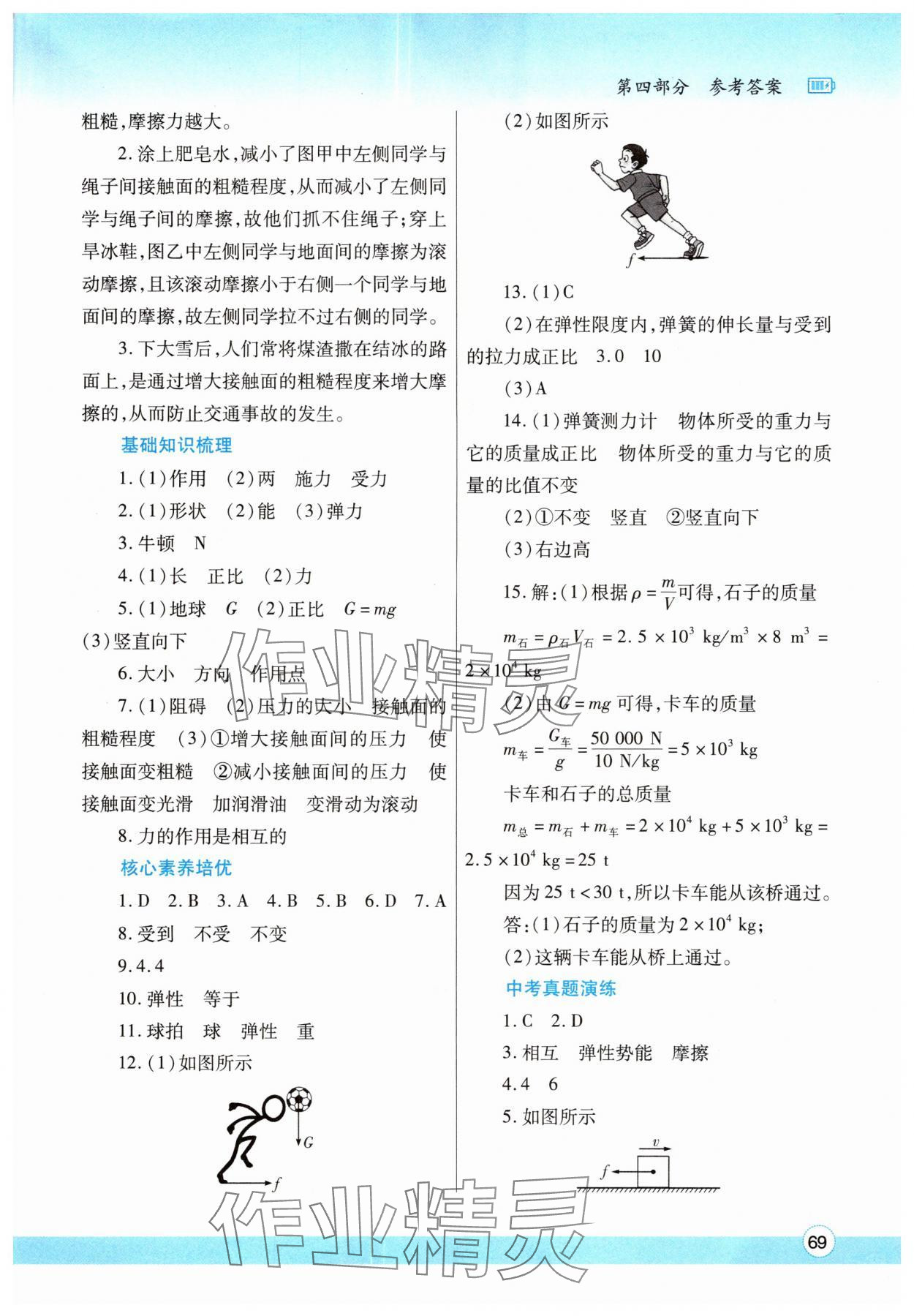 2025年暑假作業(yè)與生活陜西師范大學(xué)出版總社有限公司八年級(jí)物理蘇科版 參考答案第2頁(yè)