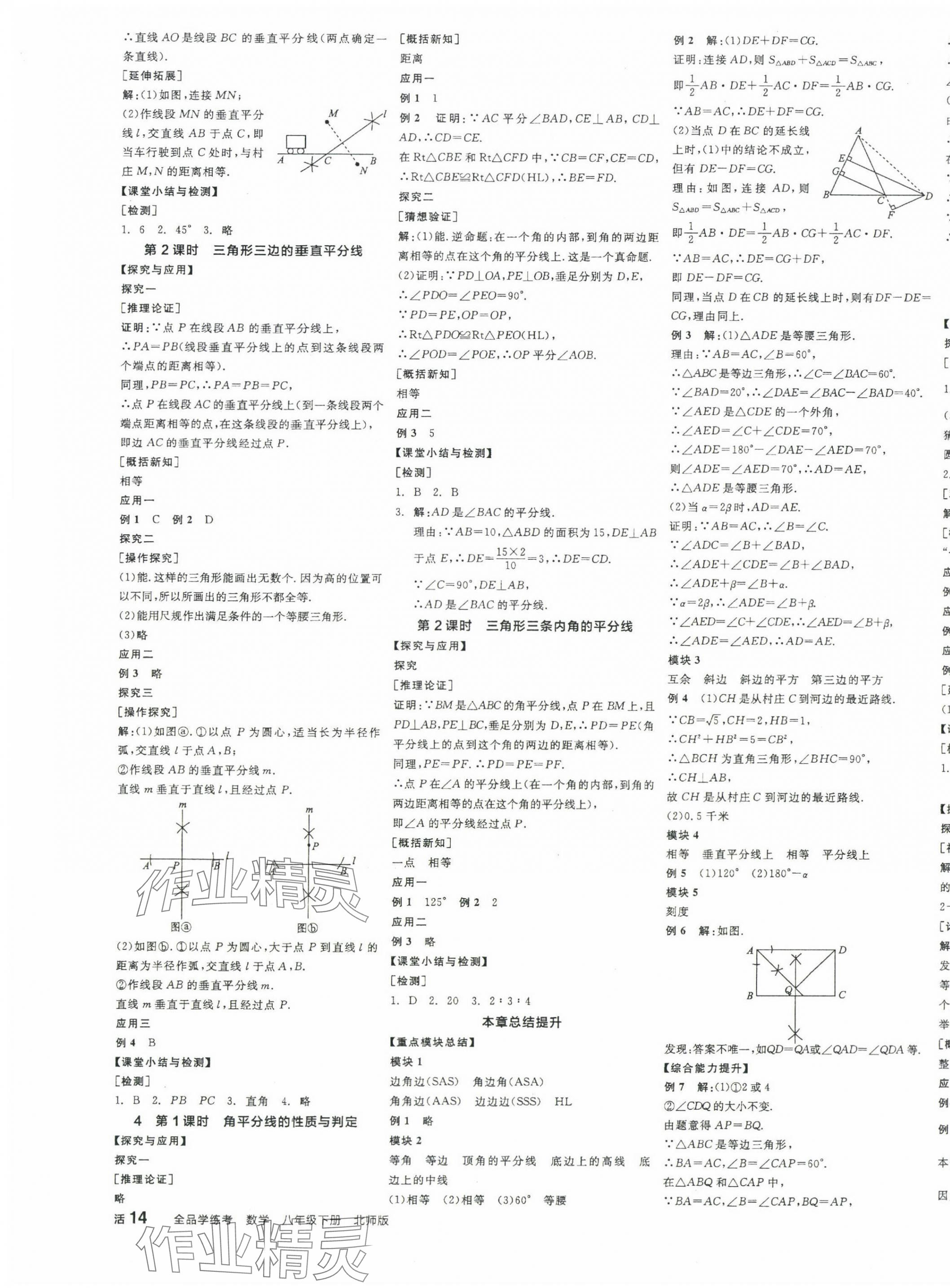 2025年全品學(xué)練考八年級(jí)數(shù)學(xué)下冊(cè)北師大版 第3頁