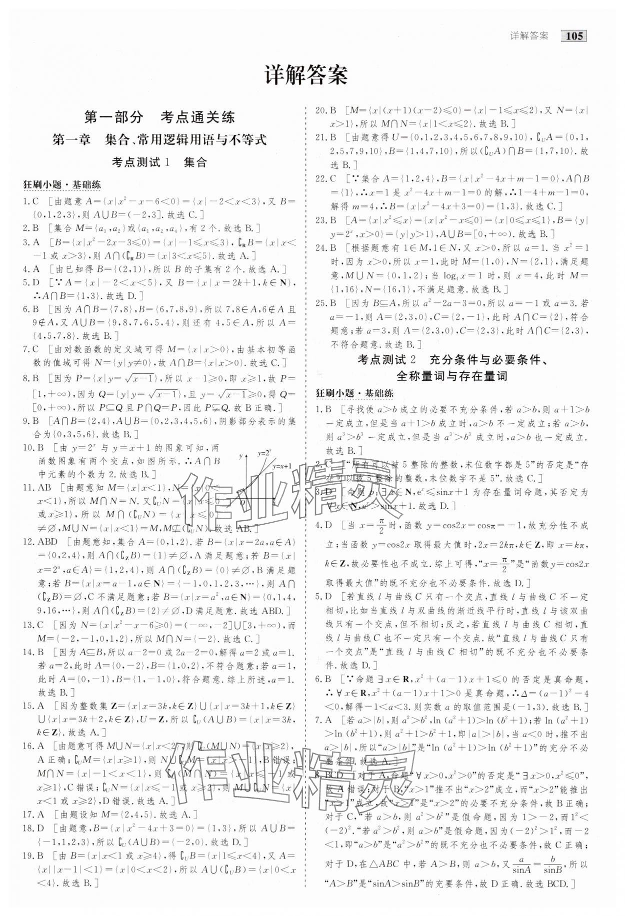2025年高考总复习首选用卷数学人教版 第1页