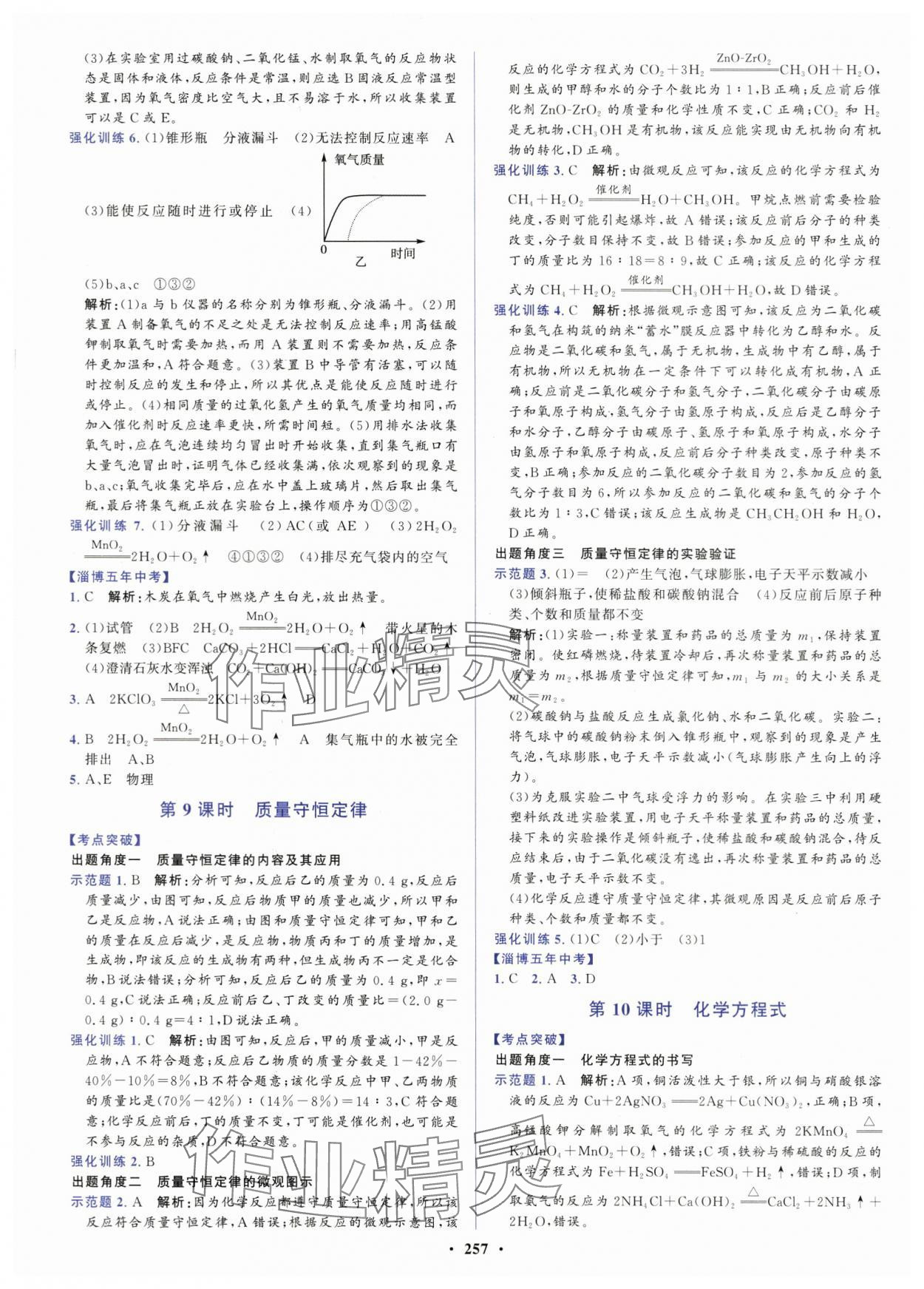 2024年初中總復(fù)習(xí)山東文藝出版社化學(xué)淄博專版 第5頁