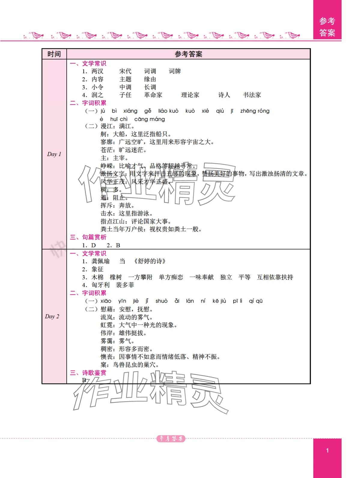 2024年名師領(lǐng)航系列中職語(yǔ)文 第1頁(yè)