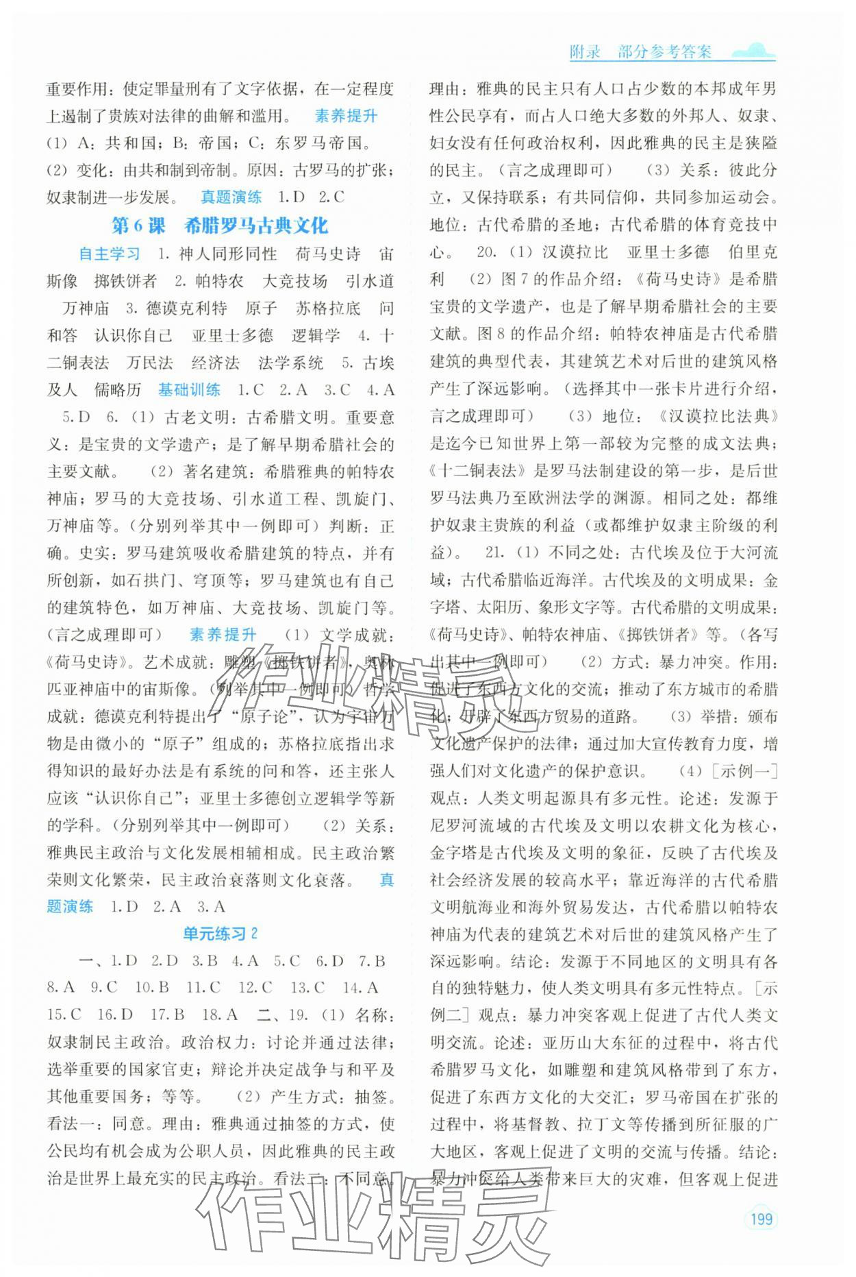 2025年自主学习能力测评九年级历史全一册人教版 第3页