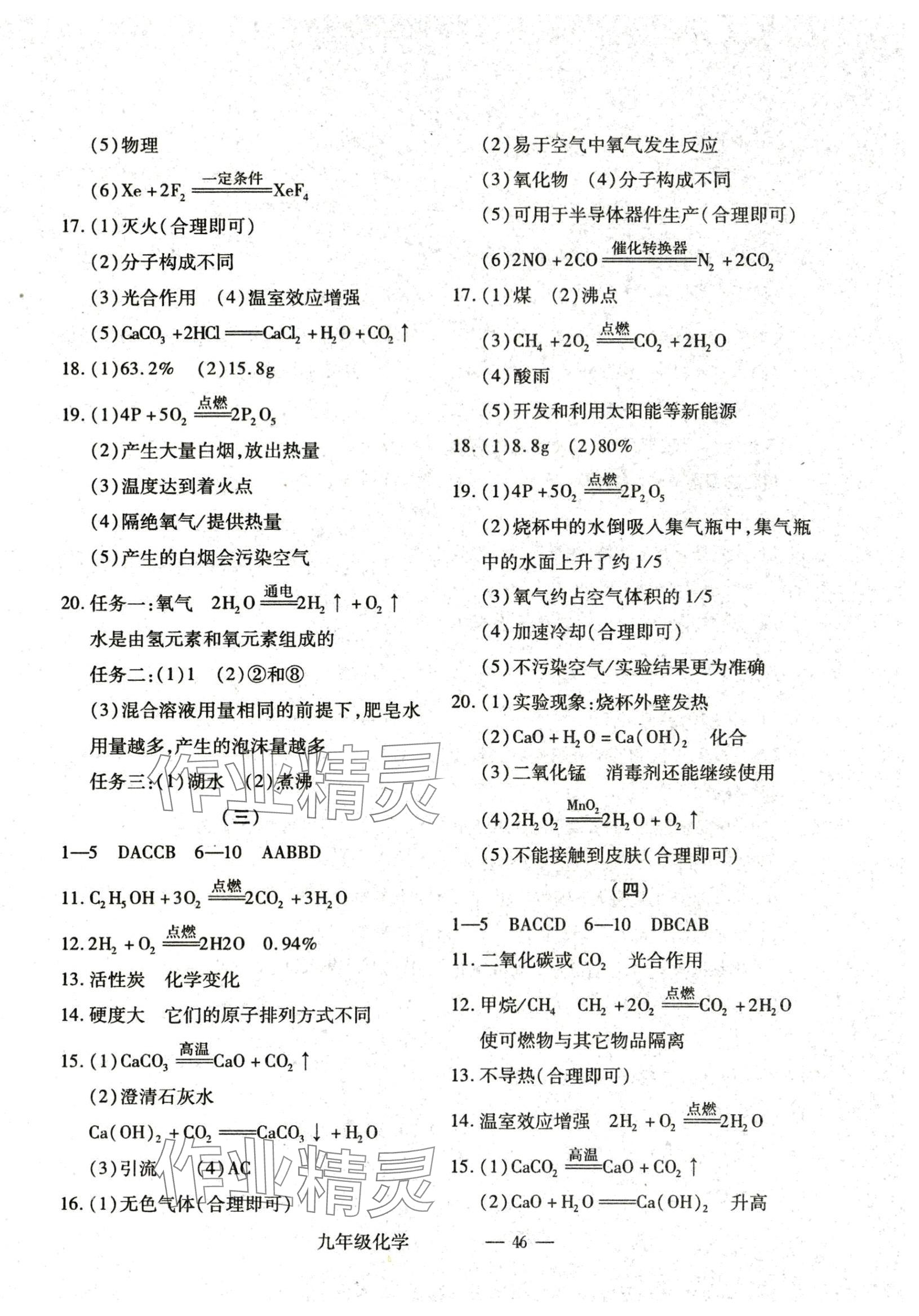2024年河东教育联考经典卷九年级化学 第2页