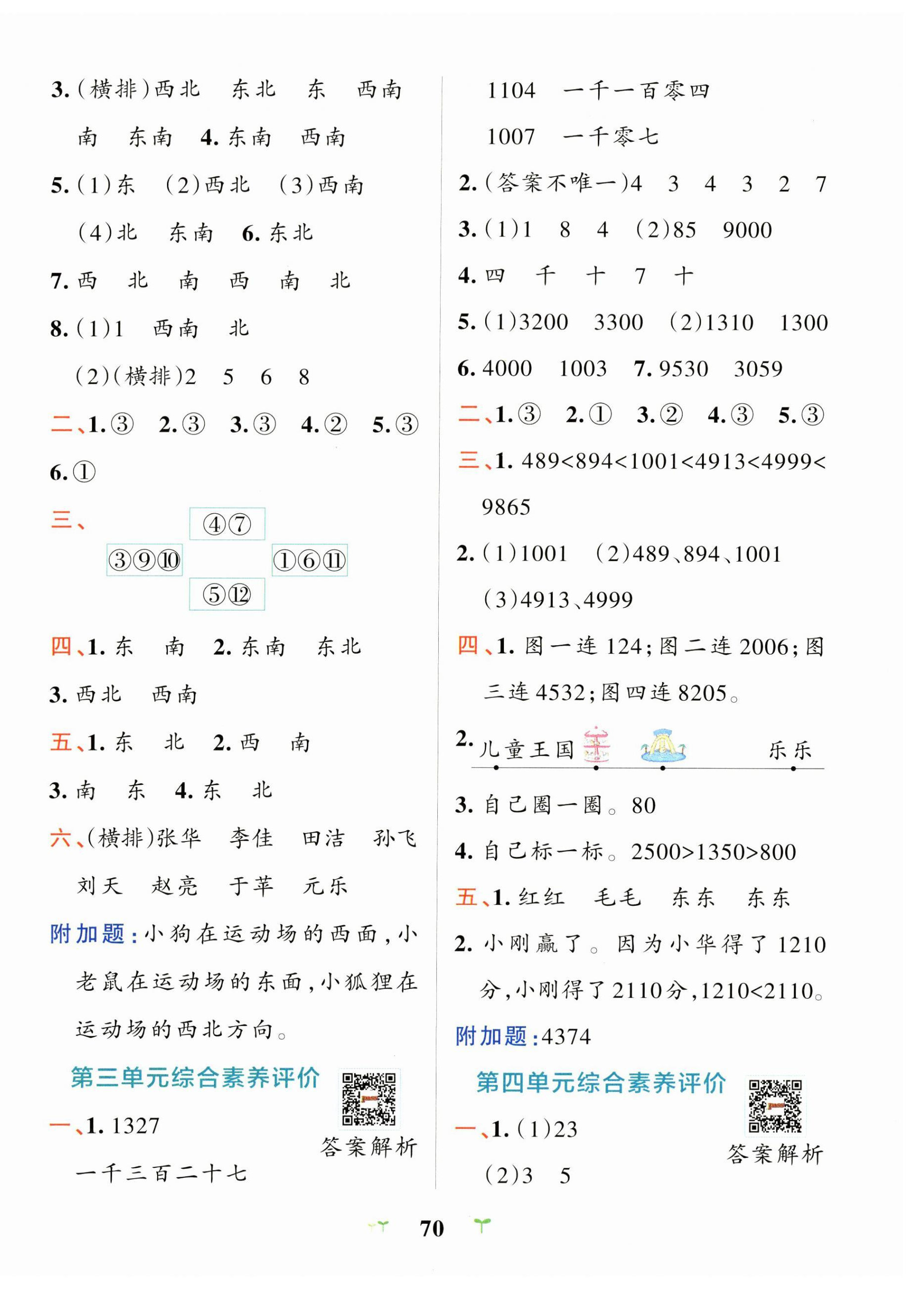 2025年小学学霸冲A卷二年级数学下册北师大版 第2页