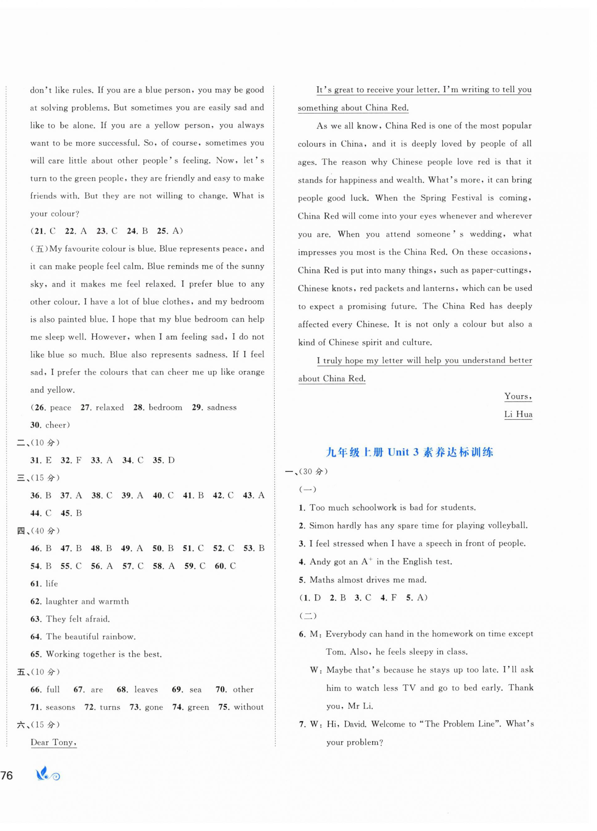 2025年新课程学习与测评单元双测九年级英语全一册译林版 第4页