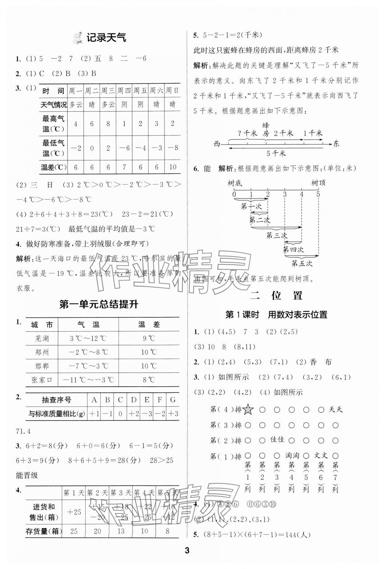 2025年通城學(xué)典課時(shí)作業(yè)本六年級(jí)數(shù)學(xué)下冊(cè)冀教版 第3頁(yè)