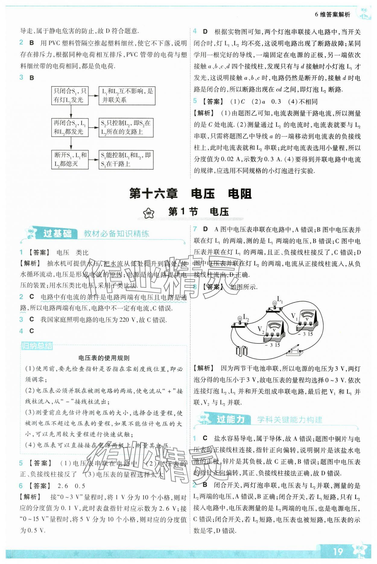 2024年一遍過九年級(jí)初中物理全一冊(cè)人教版 第19頁(yè)