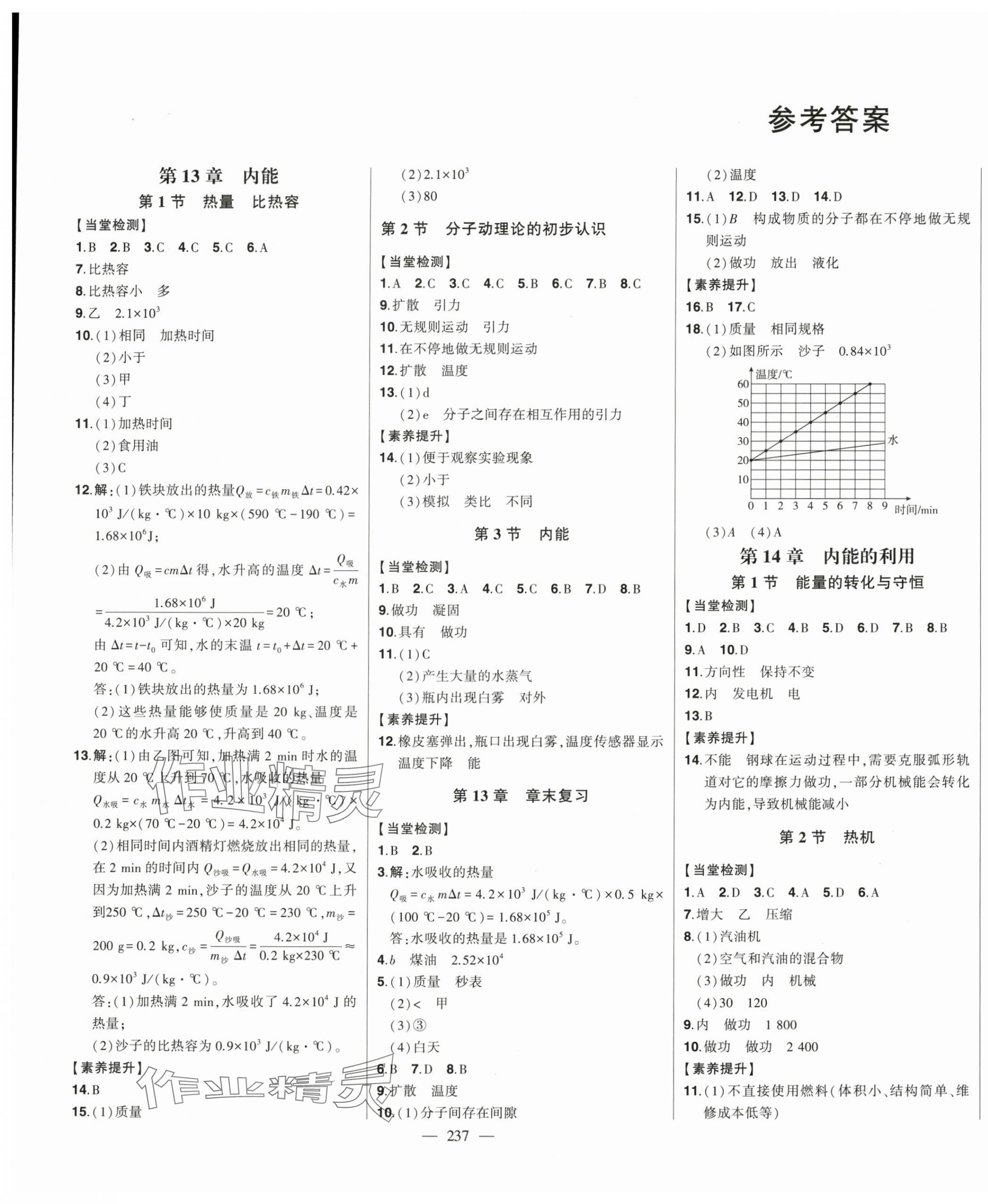 2025年初中新课标名师学案智慧大课堂九年级物理全一册人教版 第1页