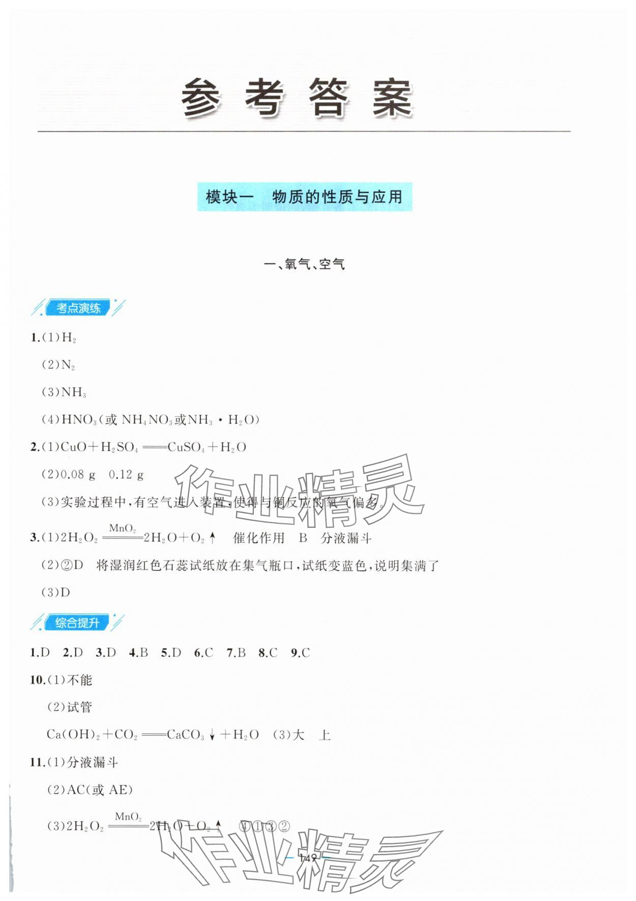 2025年新课堂同步学习与探究九年级化学下册人教版金乡专版 第1页