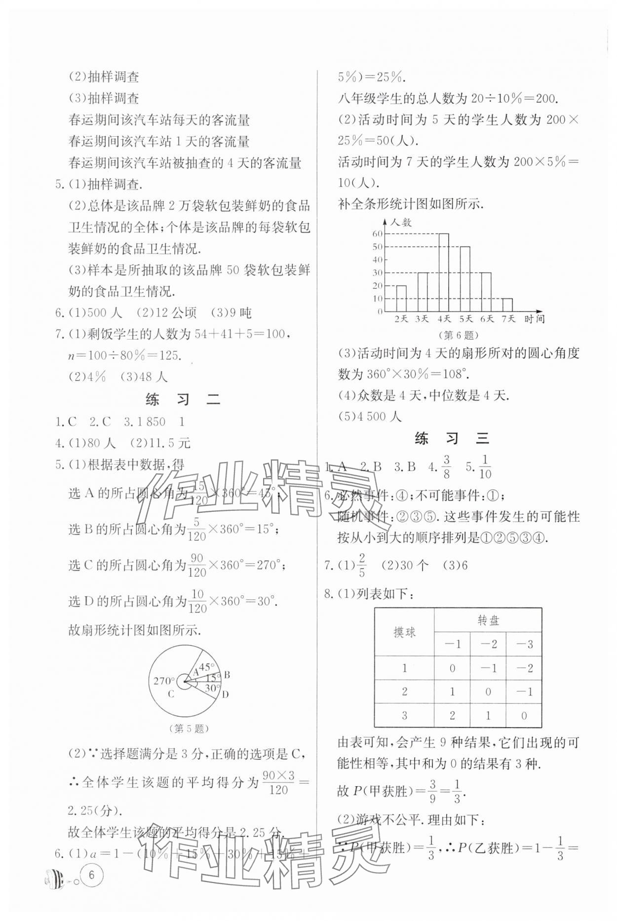 2024年快樂的暑假吉林教育出版社八年級(jí)合訂本 第6頁