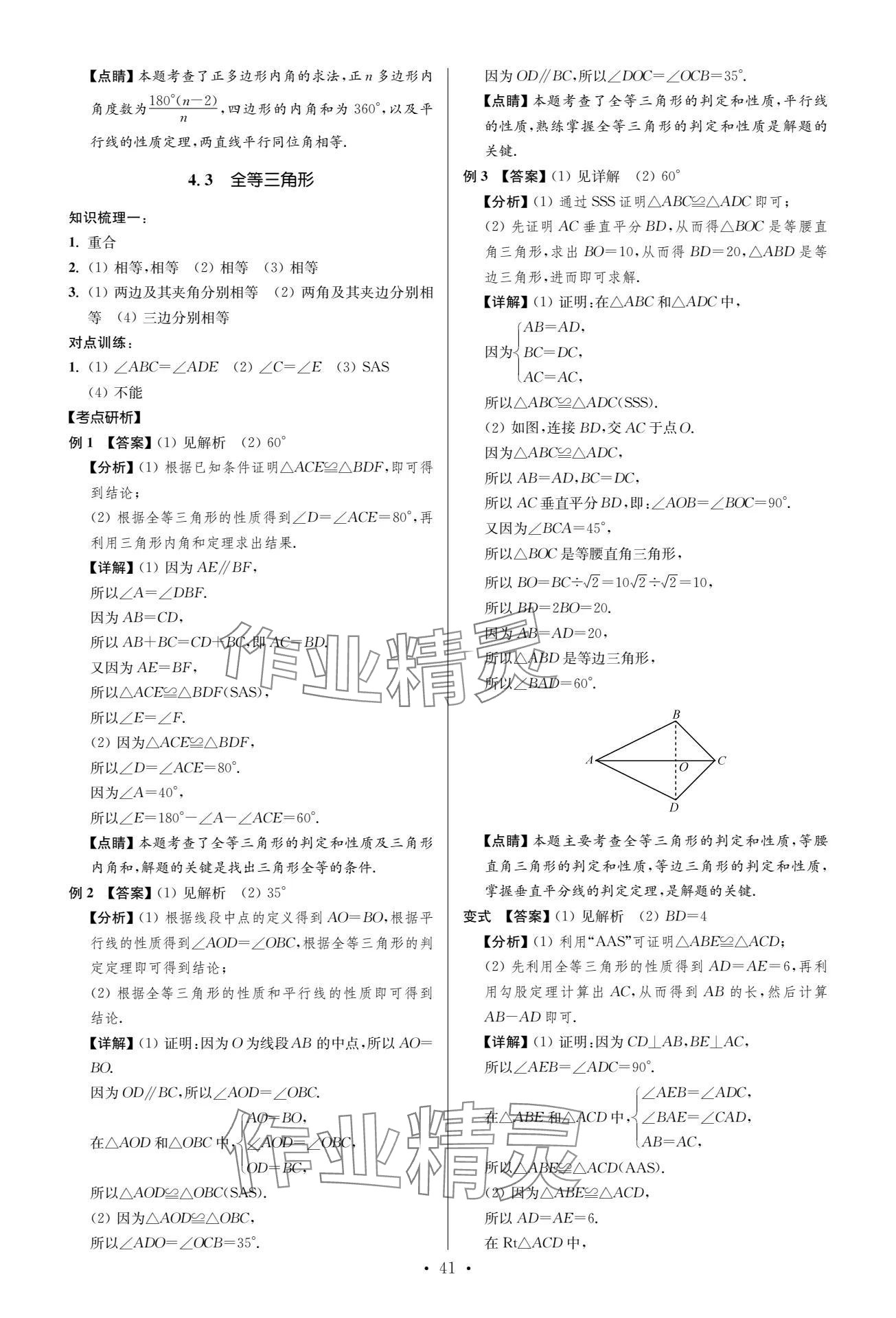 2024年中考復(fù)習(xí)奪冠寶典數(shù)學(xué)江蘇專版 參考答案第41頁(yè)