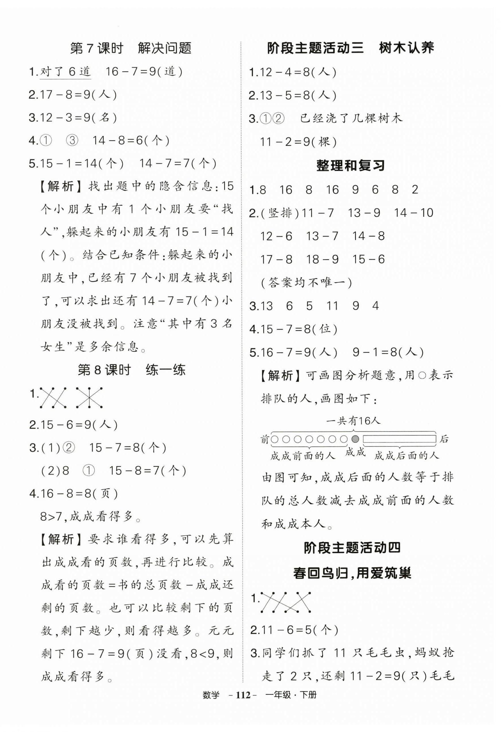 2025年?duì)钤刹怕穭?chuàng)優(yōu)作業(yè)100分一年級(jí)數(shù)學(xué)下冊(cè)人教版浙江專版 參考答案第4頁(yè)