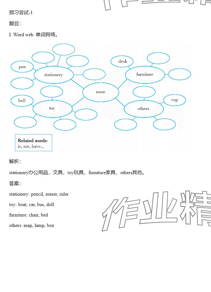 2024年同步實(shí)踐評價課程基礎(chǔ)訓(xùn)練三年級英語下冊人教版 參考答案第45頁