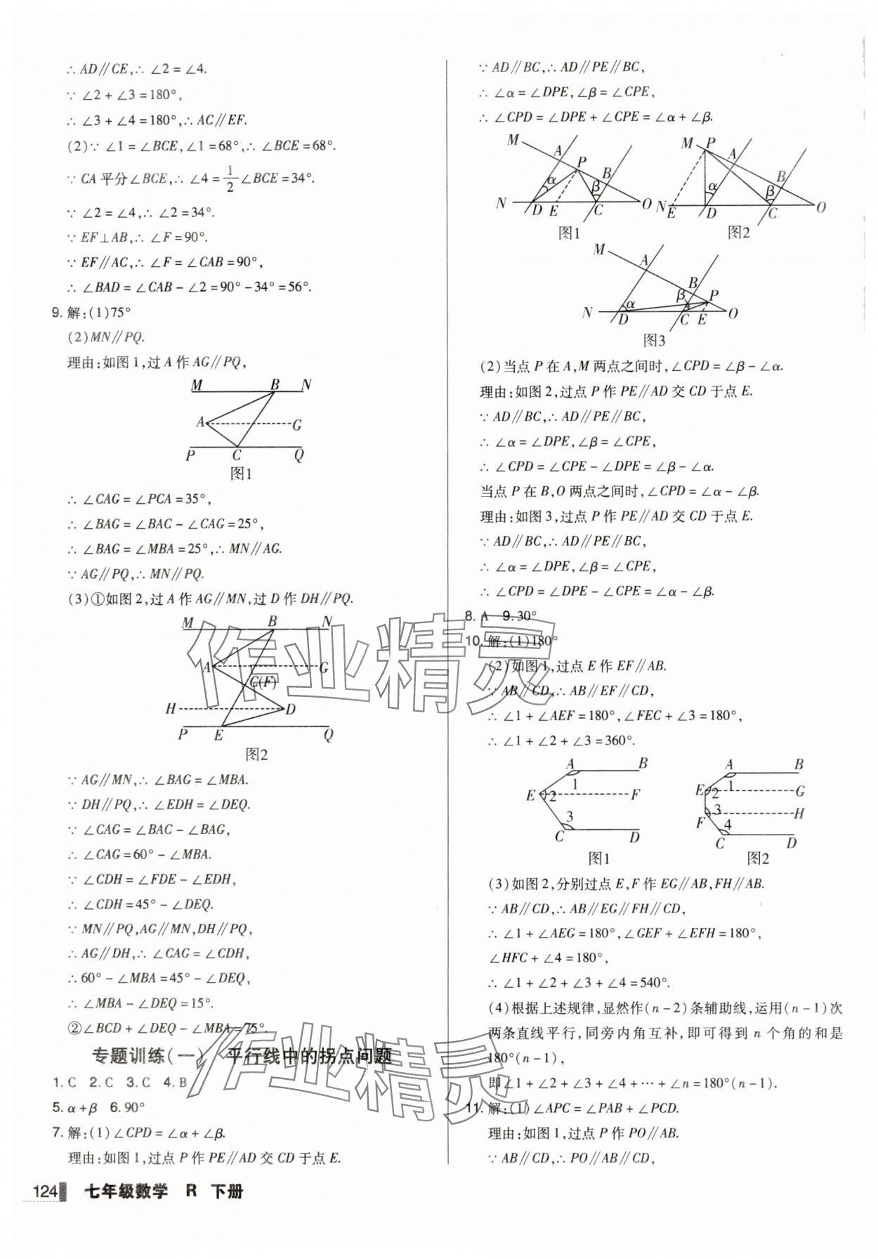 2025年遼寧作業分層培優學案七年級數學下冊人教版 第4頁