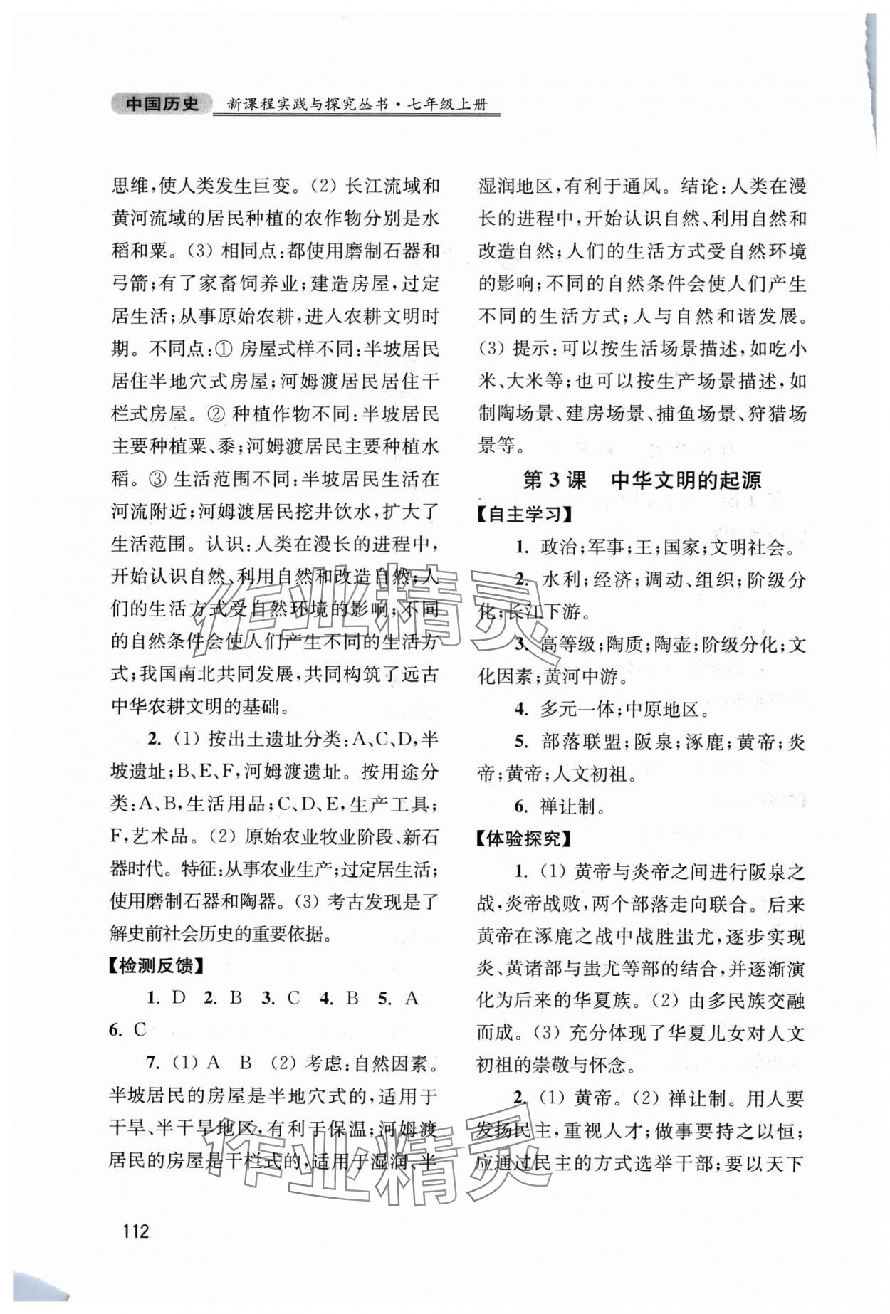2025年新课程实践与探究丛书七年级历史上册人教版江苏专版 第2页