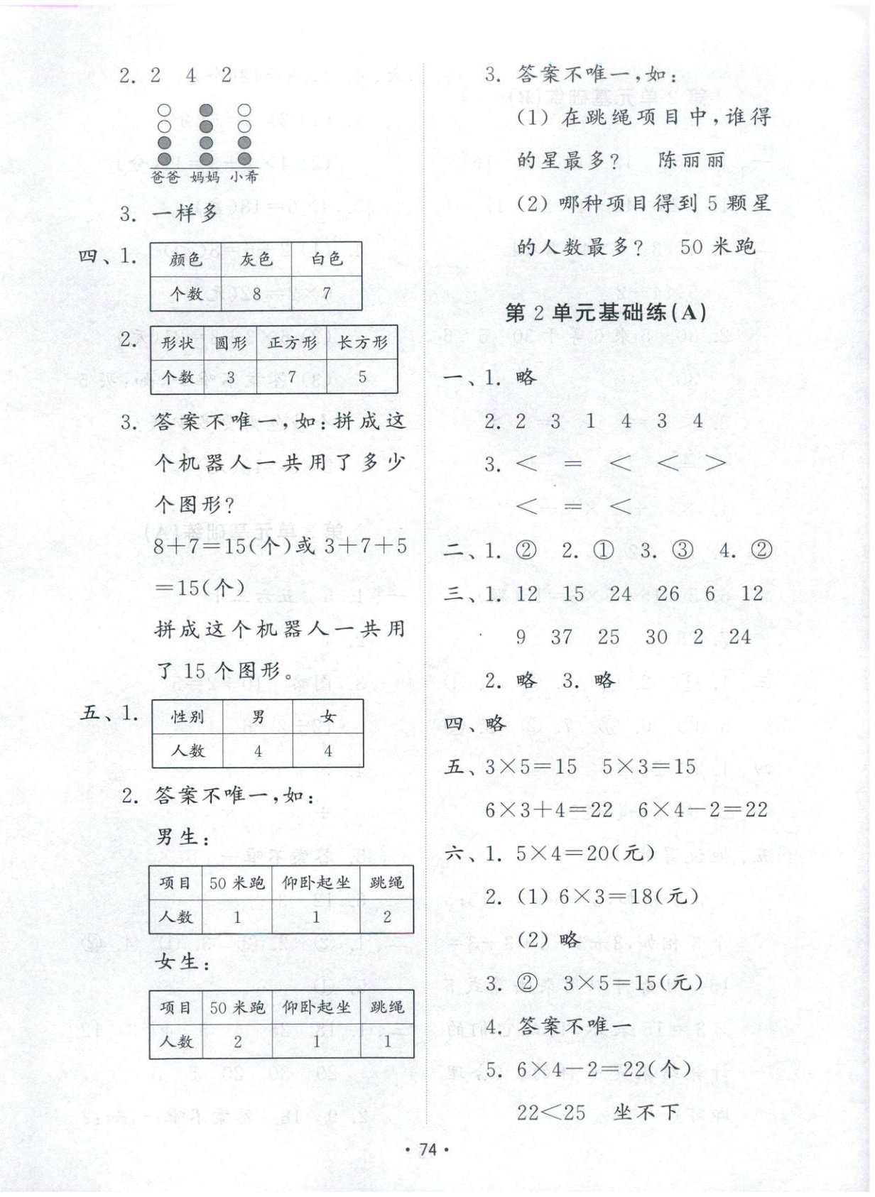 2025年金钥匙试卷二年级数学上册人教版 第2页