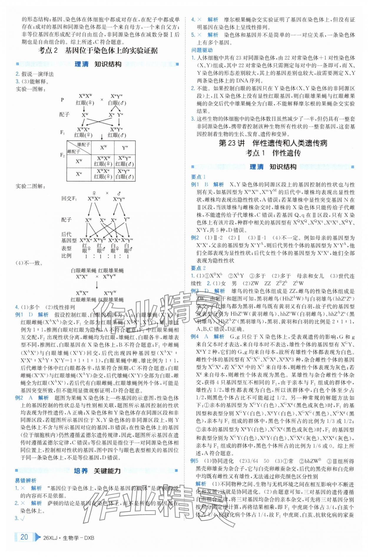 2025年新亮劍高考總復(fù)習生物學(xué) 第20頁