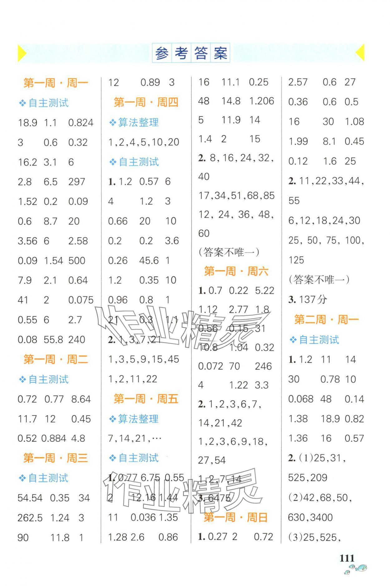 2025年小學(xué)學(xué)霸天天計(jì)算五年級(jí)數(shù)學(xué)下冊(cè)人教版廣東專版 第1頁(yè)