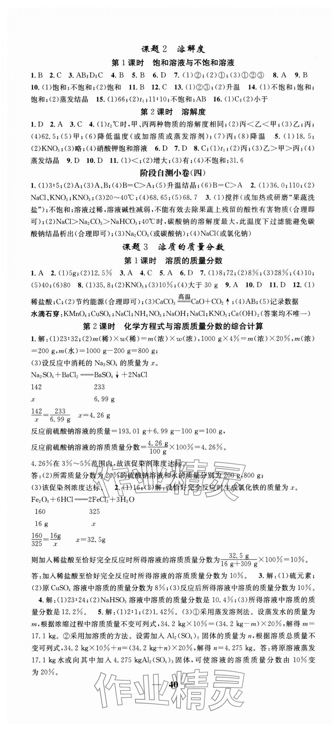 2025年智慧学堂九年级化学下册人教版宁夏专版&nbsp;第4页